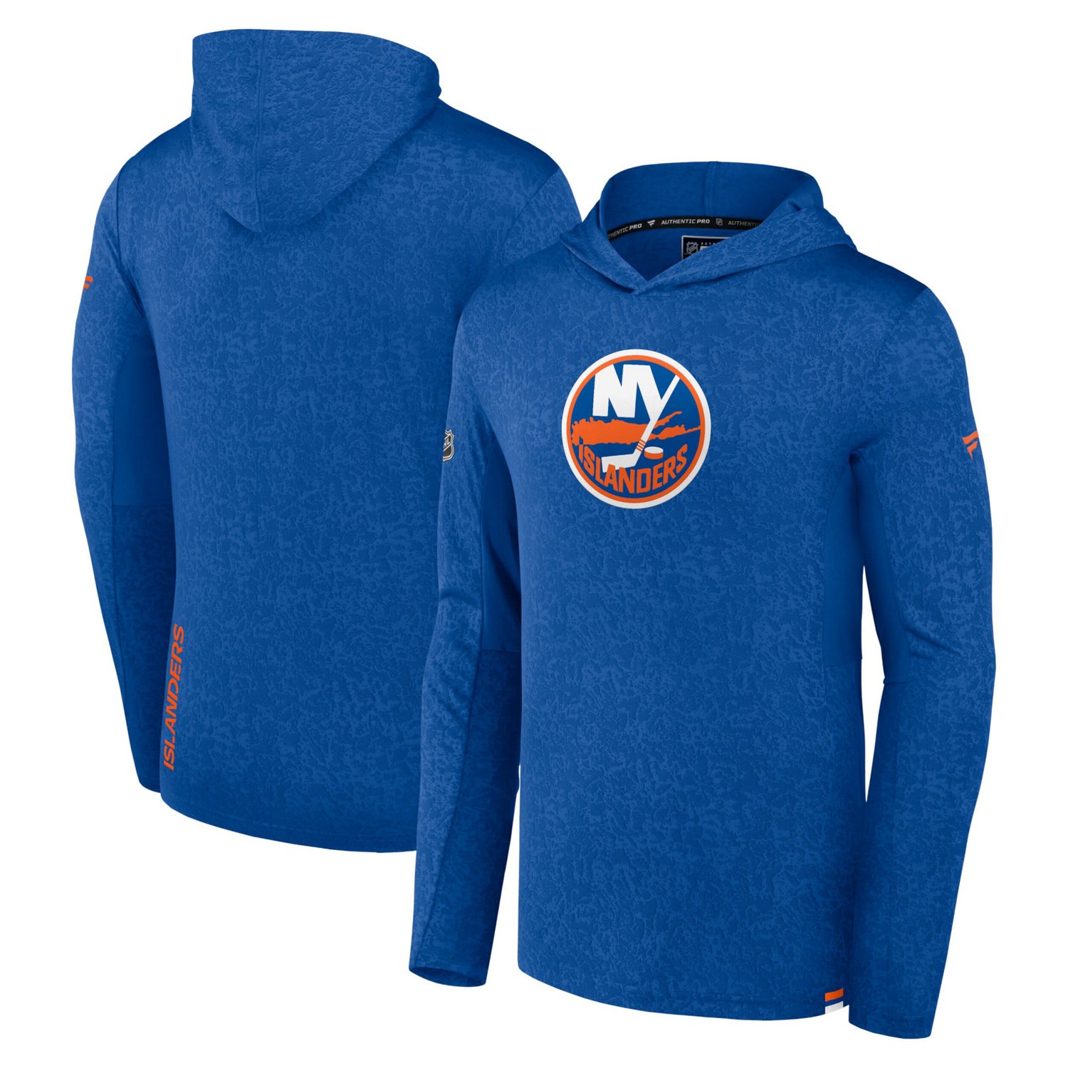 Fanatics Branded New York Islanders Authentic Pro Lightweight Pullover Hoodie                                                    - view number 1
