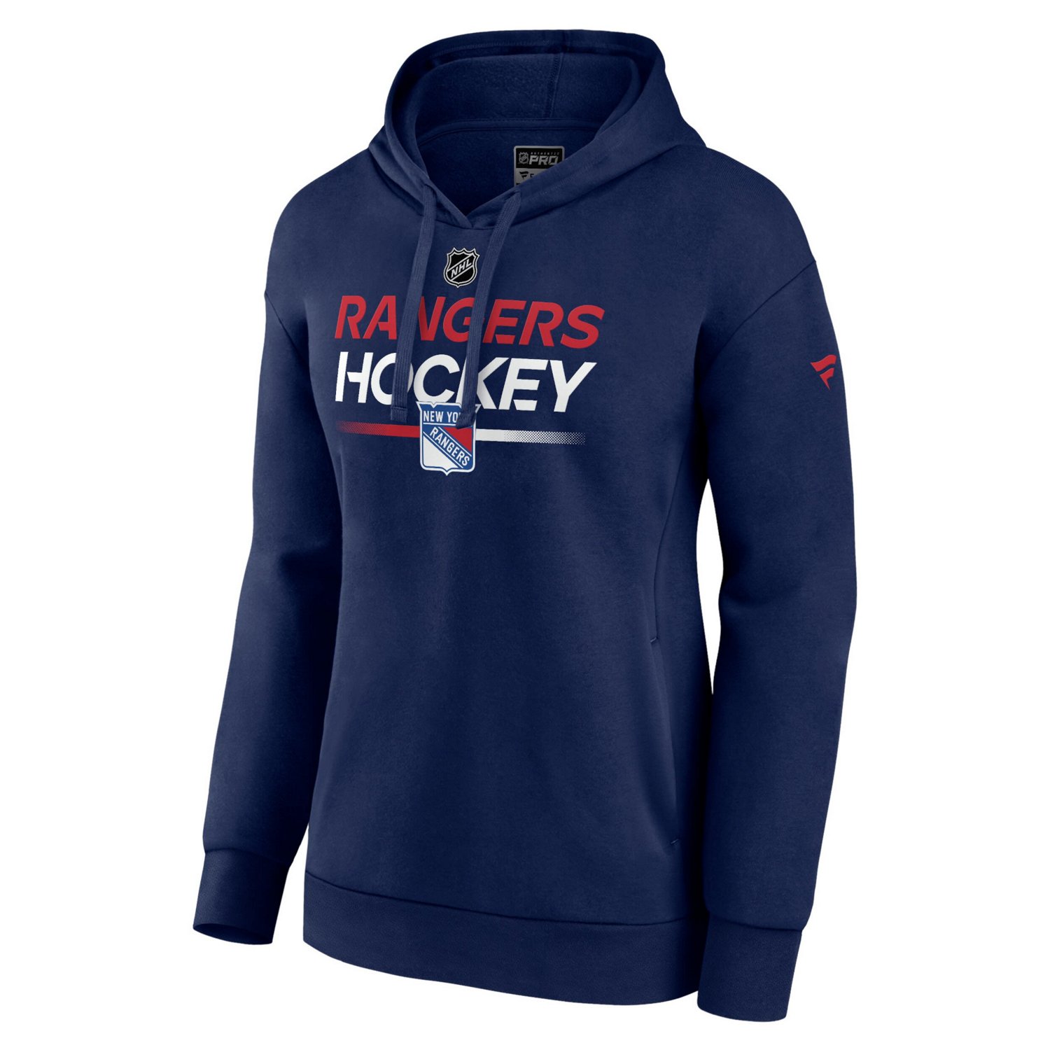 Fanatics Branded New York Rangers Authentic Pro Pullover Hoodie - view number 2