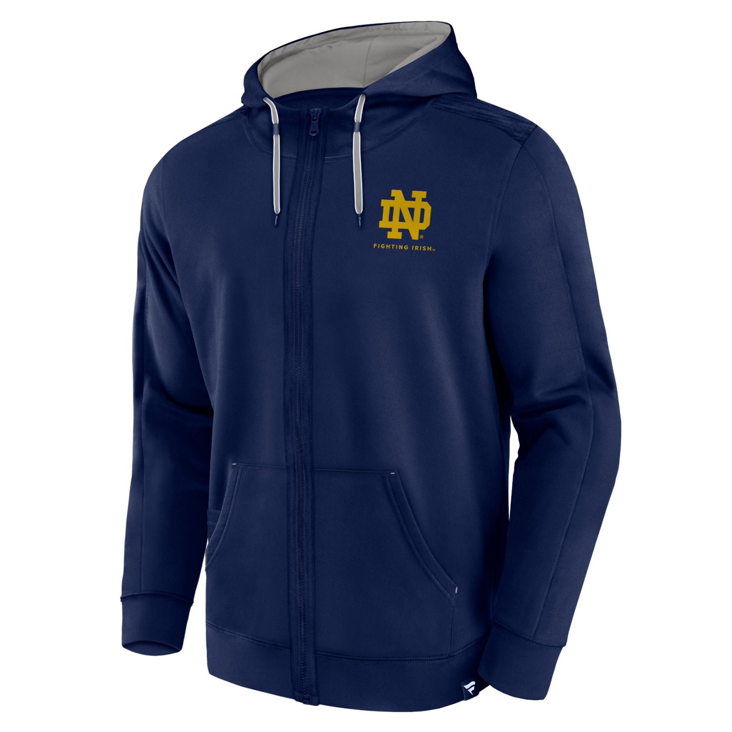 Notre dame cheap full zip hoodie