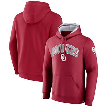 Fanatics Branded Oklahoma Sooners Arch  Logo Tackle Twill Pullover Hoodie                                                       