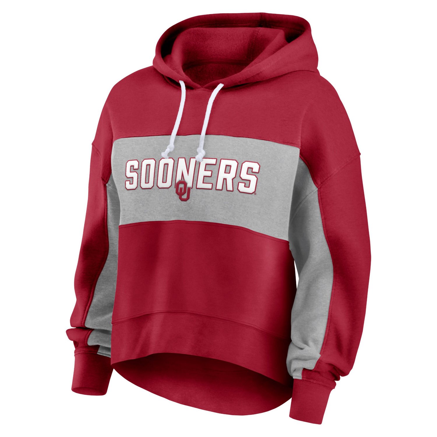Fanatics Branded Oklahoma Sooners Filled Stat Sheet Pullover Hoodie - view number 2