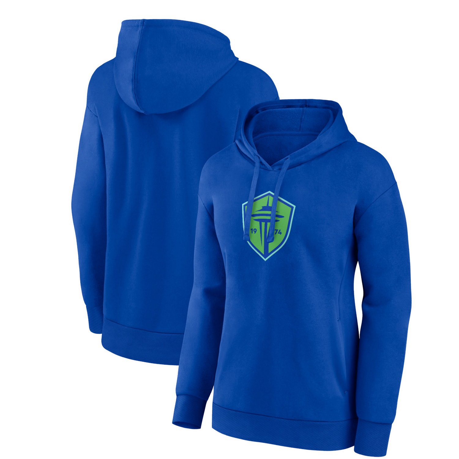 Fanatics Branded Seattle Sounders FC Primary Logo Pullover Hoodie - view number 1