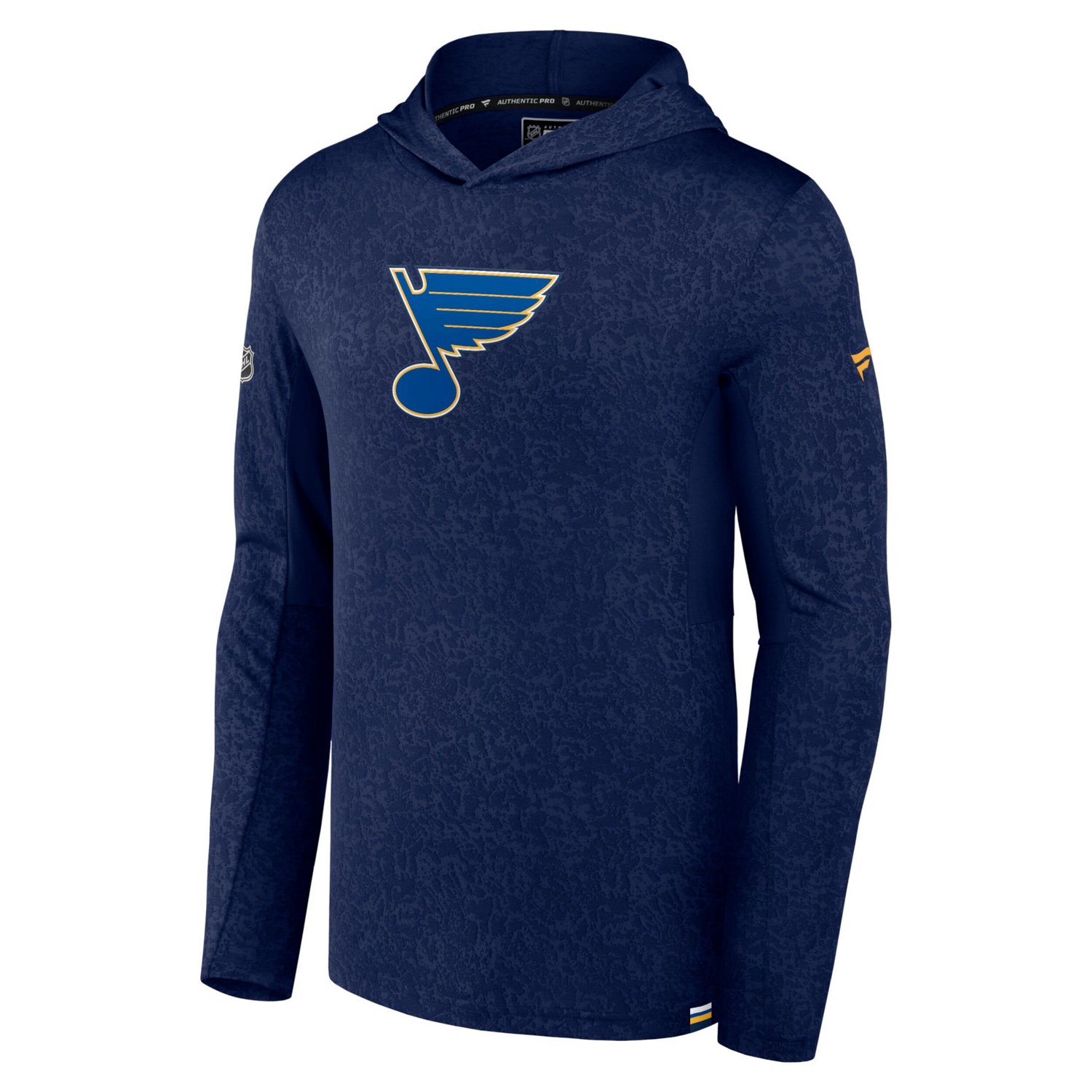 Fanatics Branded St Louis Blues Authentic Pro Lightweight Pullover Hoodie                                                        - view number 2