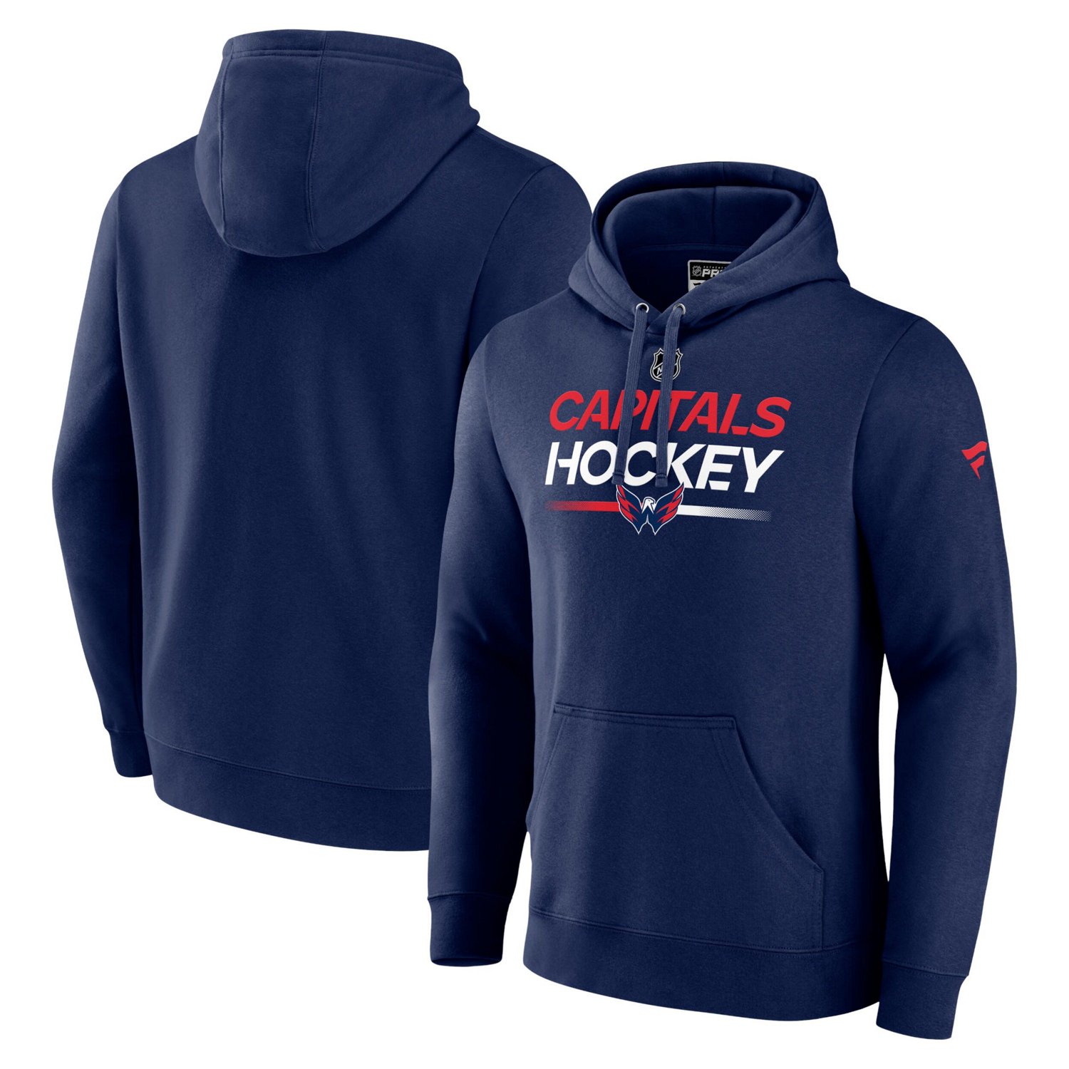 Fanatics Branded Washington Capitals Authentic Pro Pullover Hoodie - view number 1