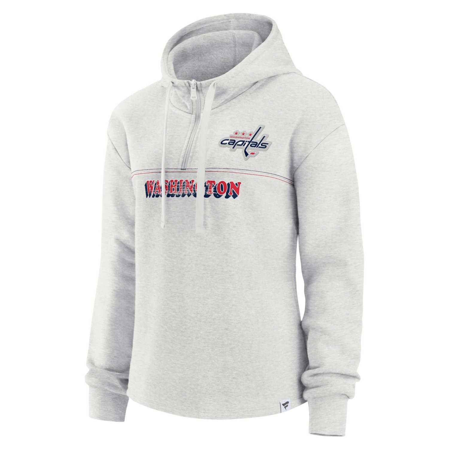 Fanatics Branded Washington Capitals True Classics Legacy Quarter-Zip Hoodie                                                     - view number 2