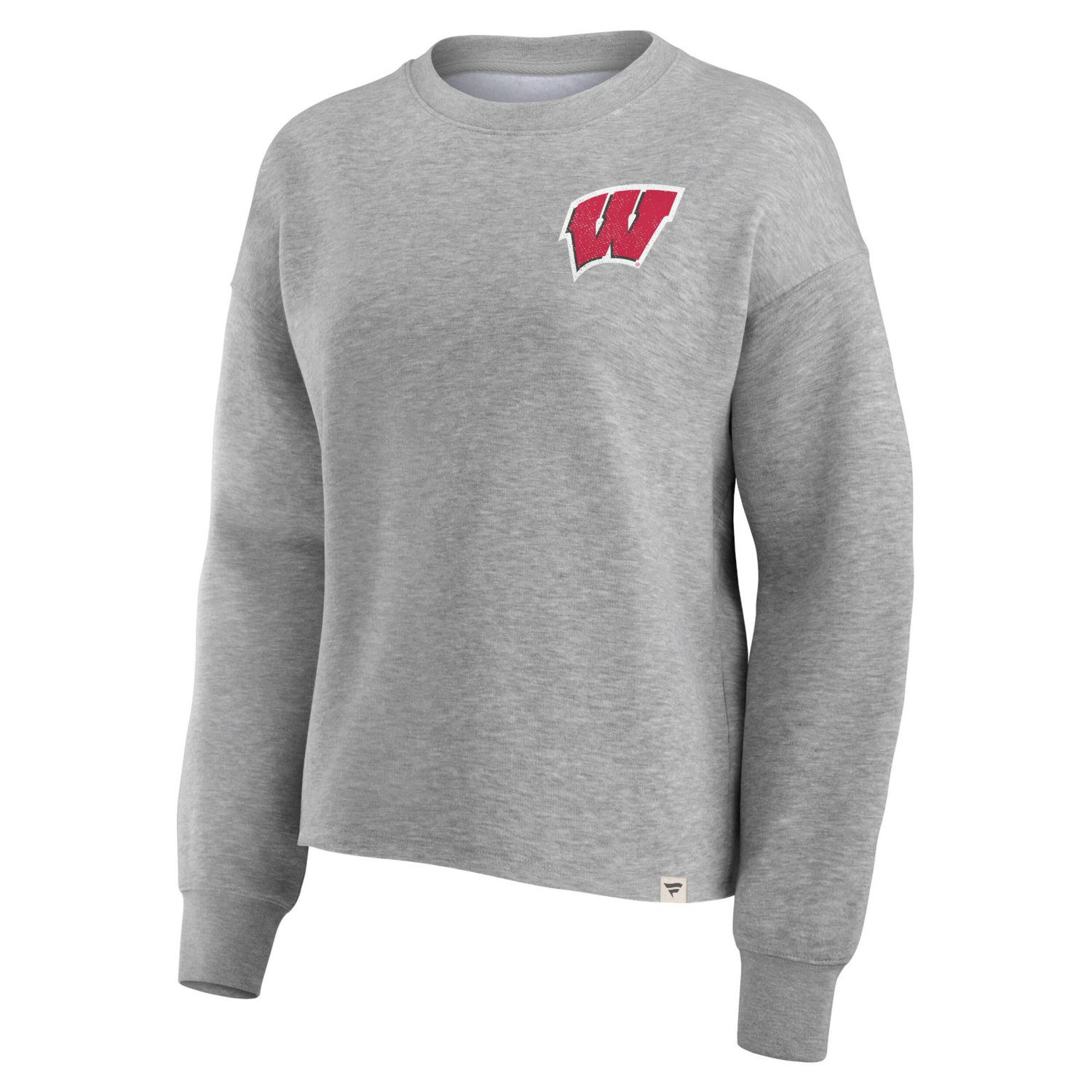 Fanatics Branded Wisconsin Badgers Ready Play Crew Pullover Sweatshirt - view number 2