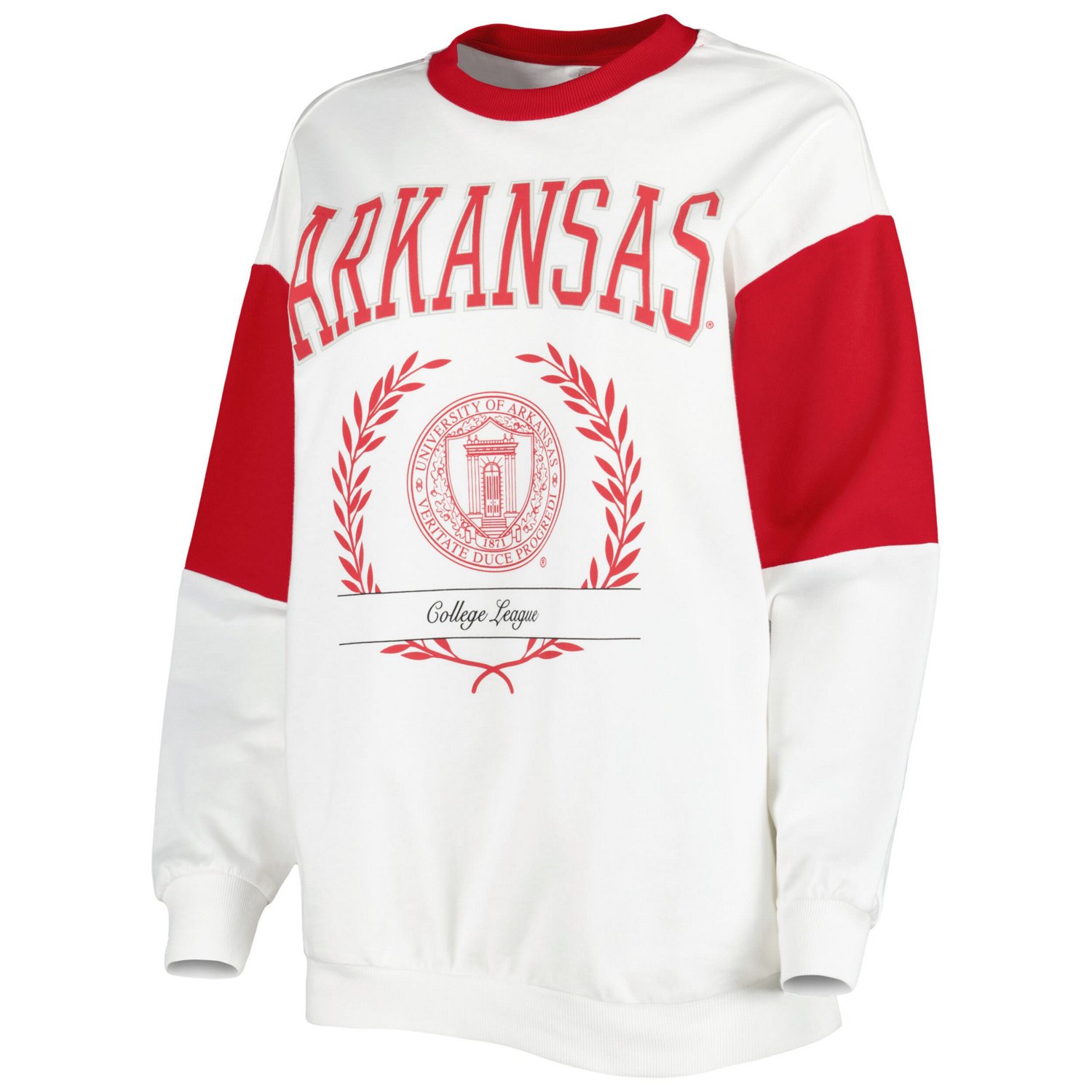 Gameday Couture Arkansas Razorbacks It's A Vibe Dolman Pullover Sweatshirt - view number 2