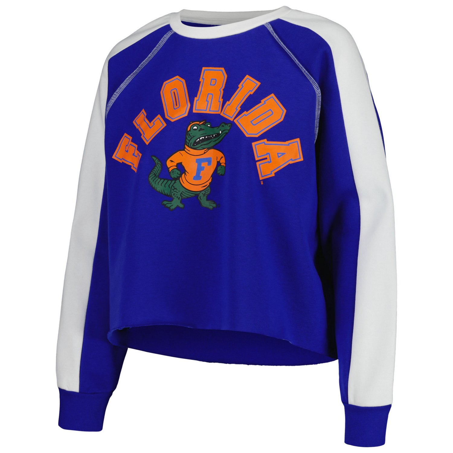 Gameday Couture Florida Gators Blindside Raglan Cropped Pullover Sweatshirt - view number 2