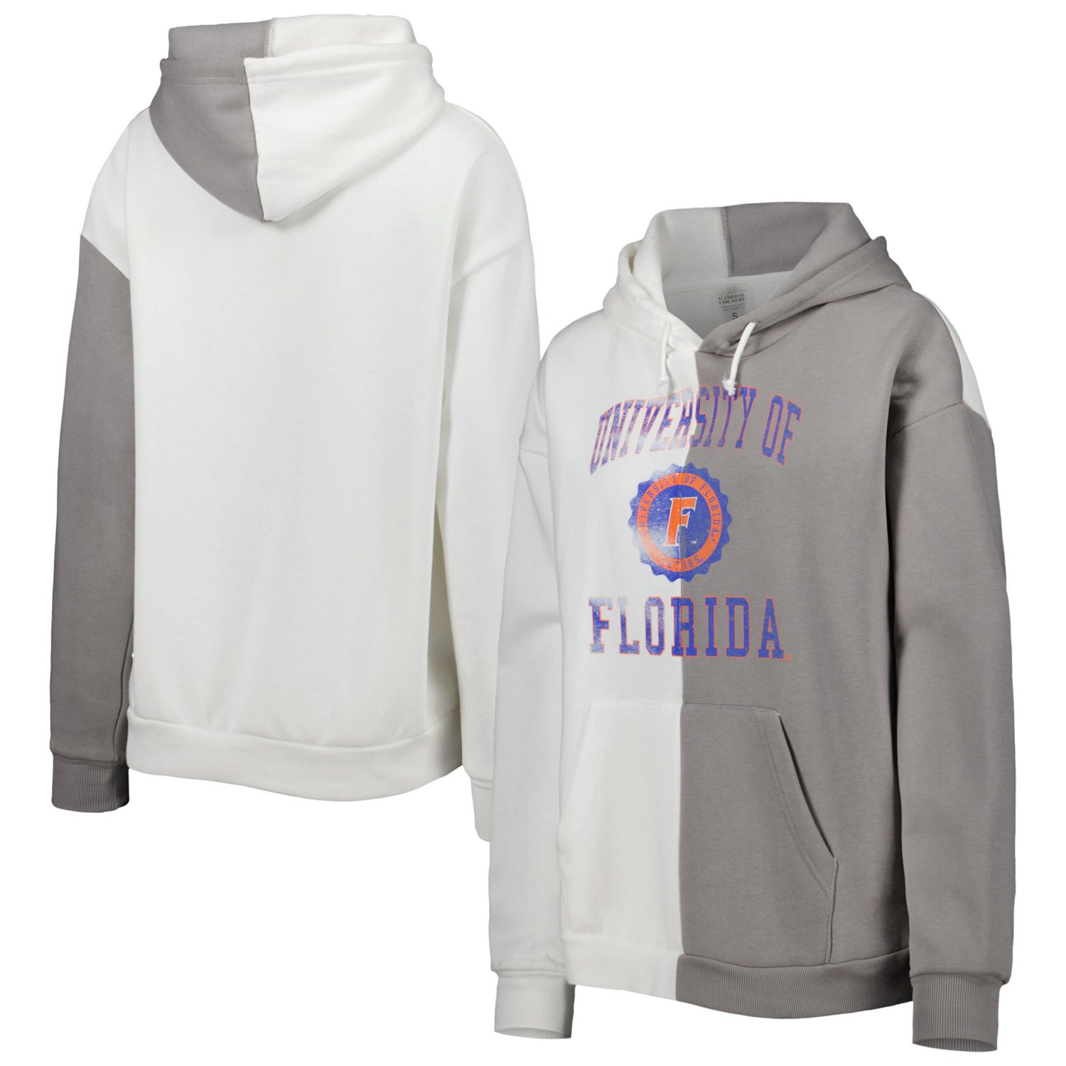 Gameday Couture Gray/ Florida Gators Split Pullover Hoodie - view number 1