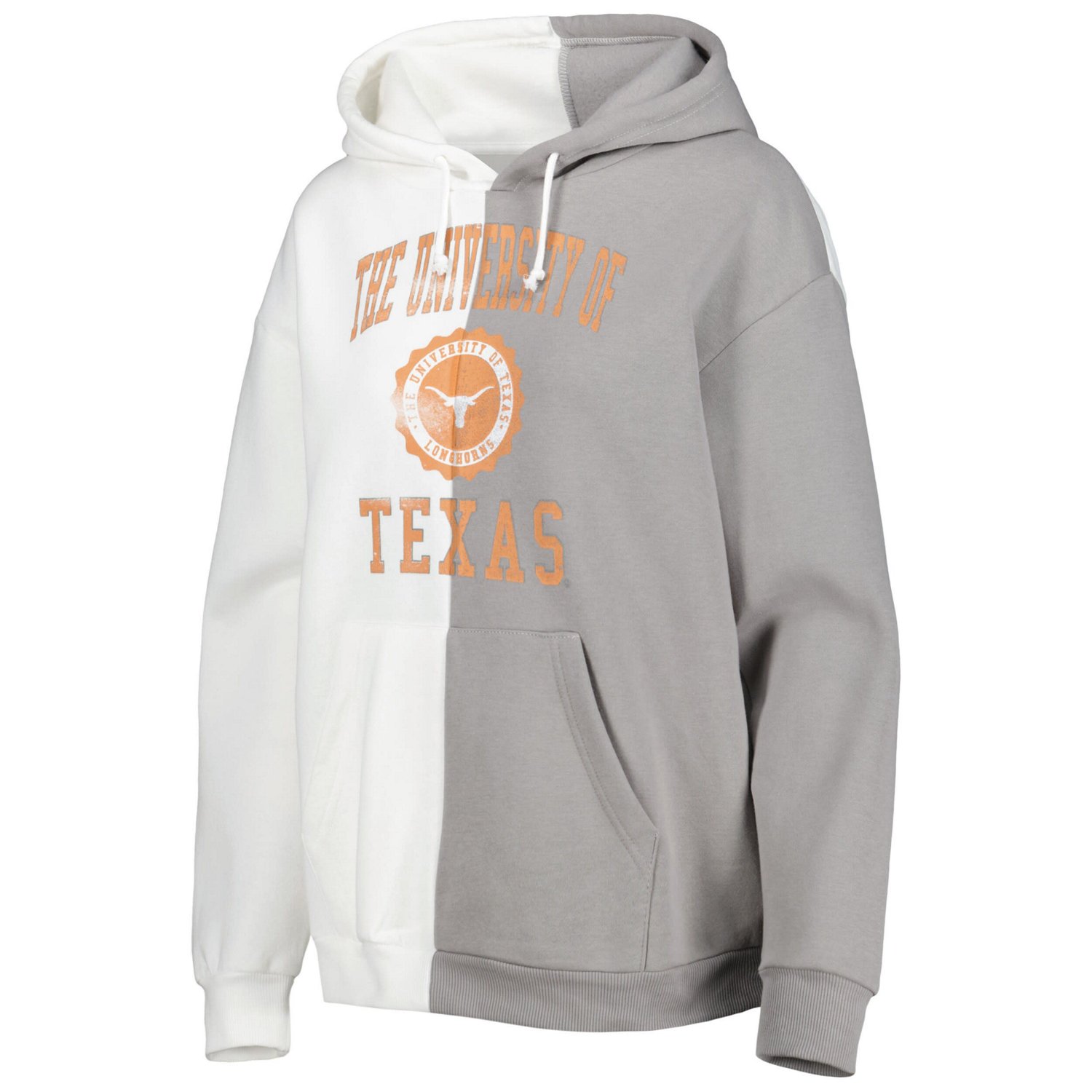 Gameday Couture Gray/ Texas Longhorns Split Pullover Hoodie - view number 2