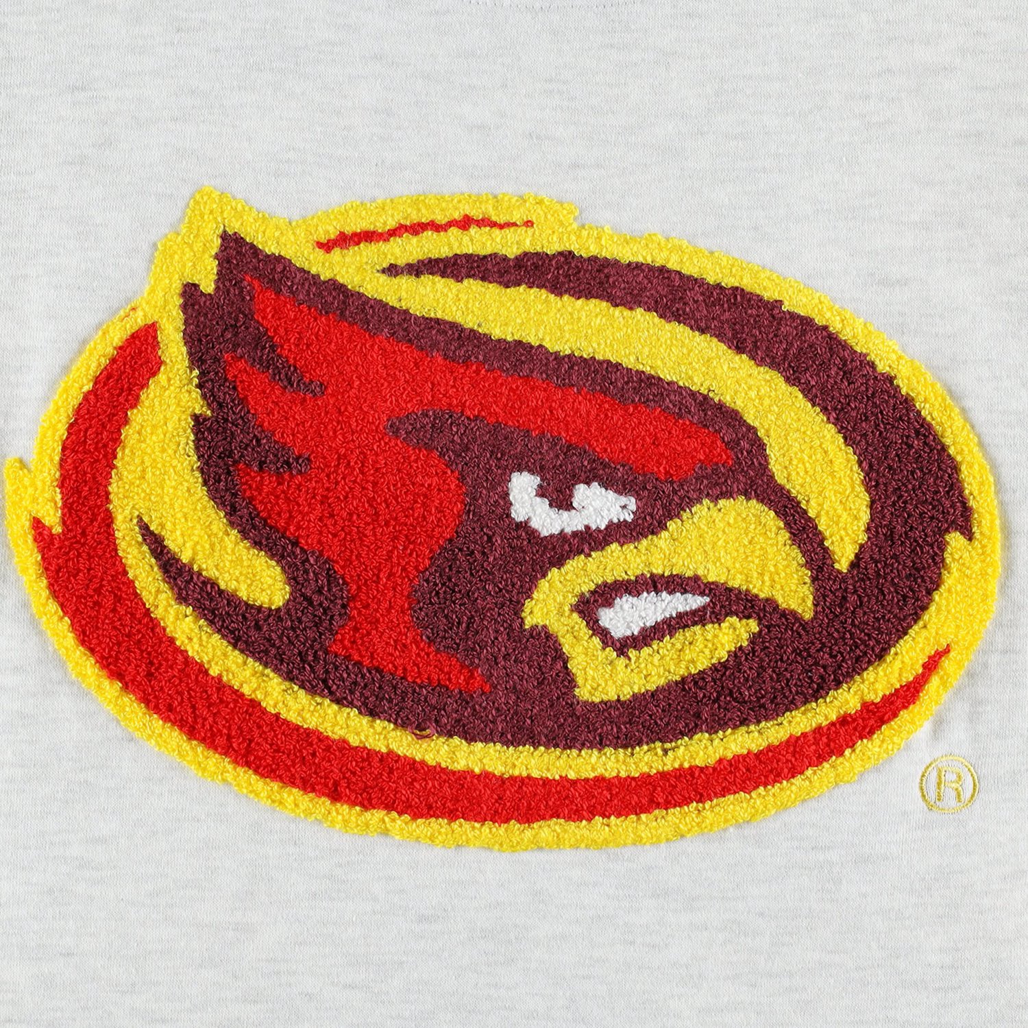 Gameday Couture Iowa State Cyclones Chenille Patch Fleece Pullover Sweatshirt - view number 4