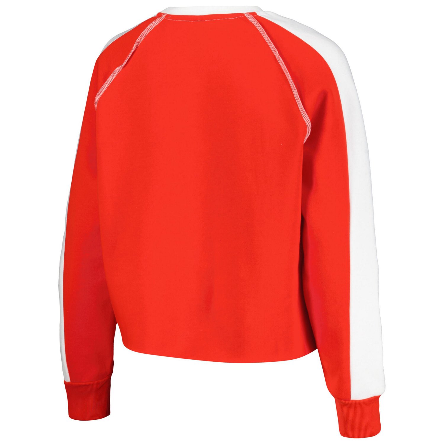 Gameday Couture Nebraska Huskers Blindside Raglan Cropped Pullover Sweatshirt