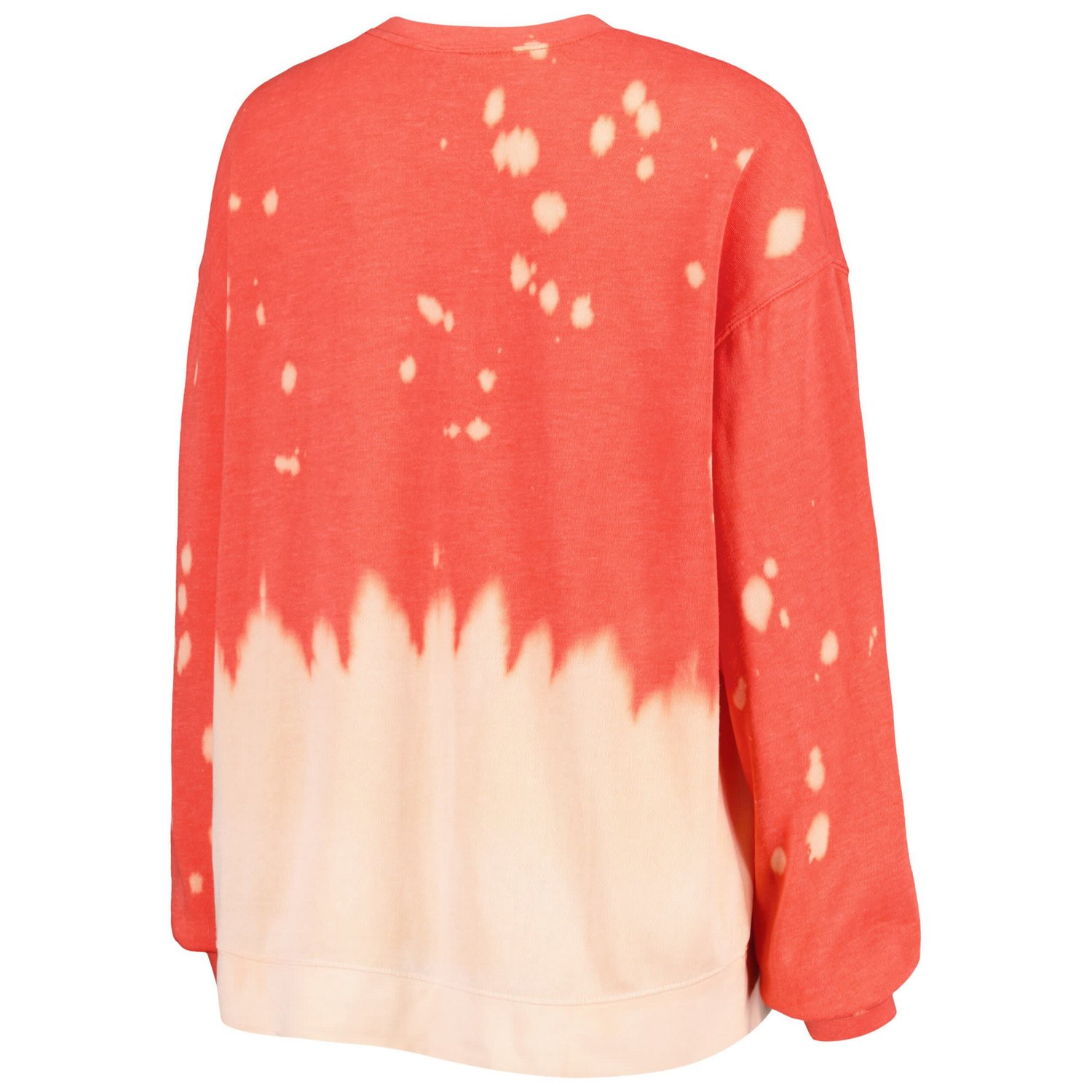 Gameday Couture Nebraska Huskers Twice As Nice Faded Dip-Dye Pullover Long Sleeve Top - view number 3