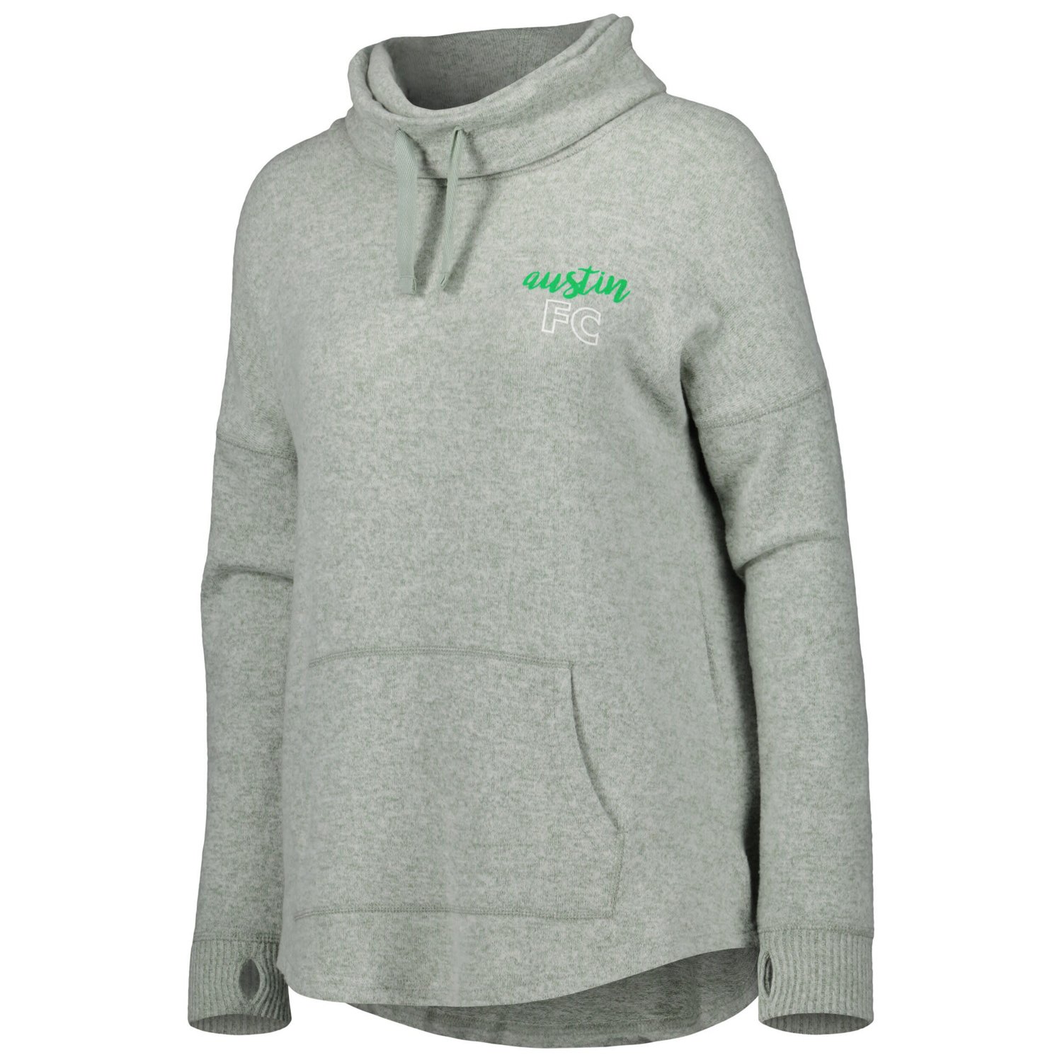 Heathered Austin FC Cuddle Tri-Blend Pullover Sweatshirt - view number 2