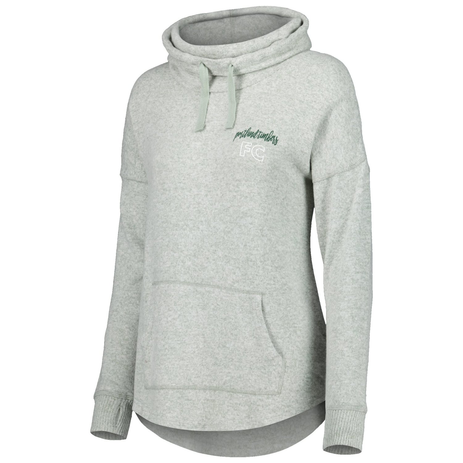 Heathered Portland Timbers Cuddle Tri-Blend Pullover Sweatshirt - view number 2