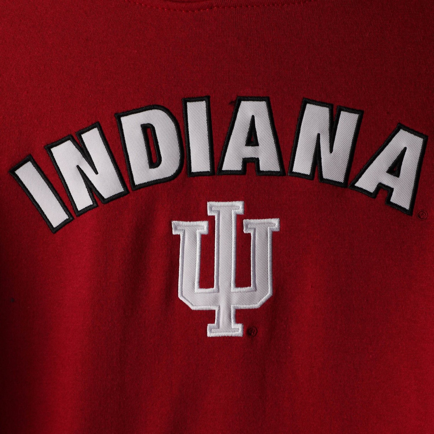 Indiana Hoosiers Arch  Logo 1 Pullover Hoodie