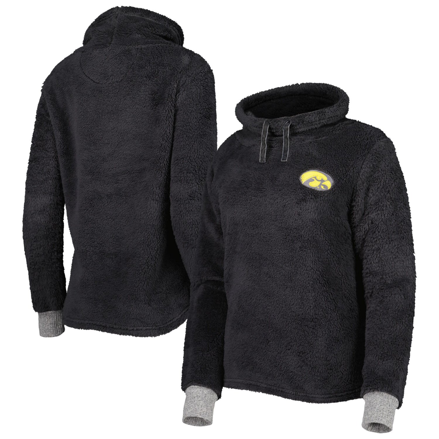 Iowa Hawkeyes Fluffy Cowl Pullover