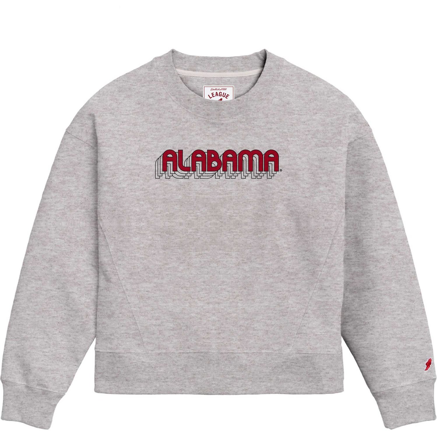 Women's Gameday Couture White Alabama Crimson Tide It's A Vibe Dolman  Pullover Sweatshirt