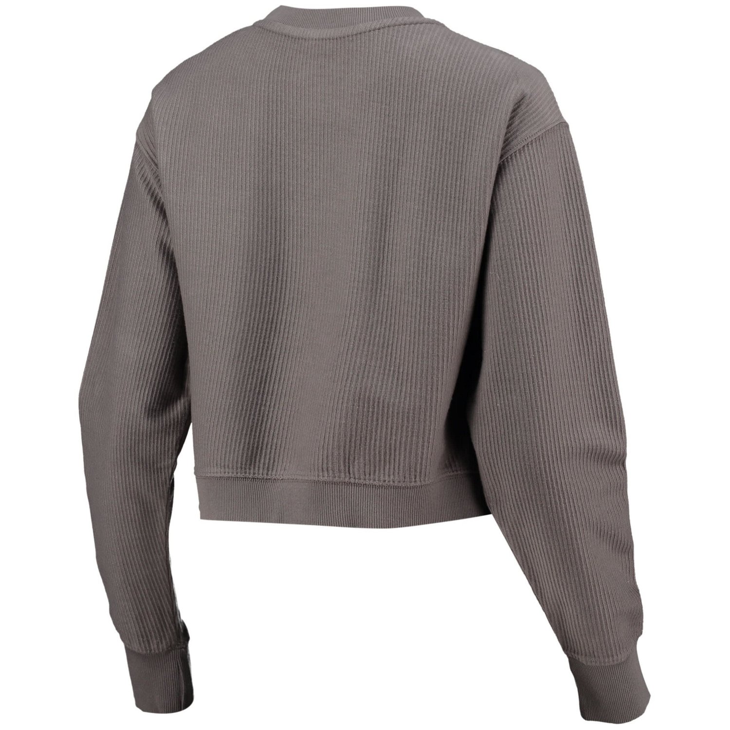 League Collegiate Wear Clemson Tigers Classic Corded Timber Crop Pullover Sweatshirt - view number 3