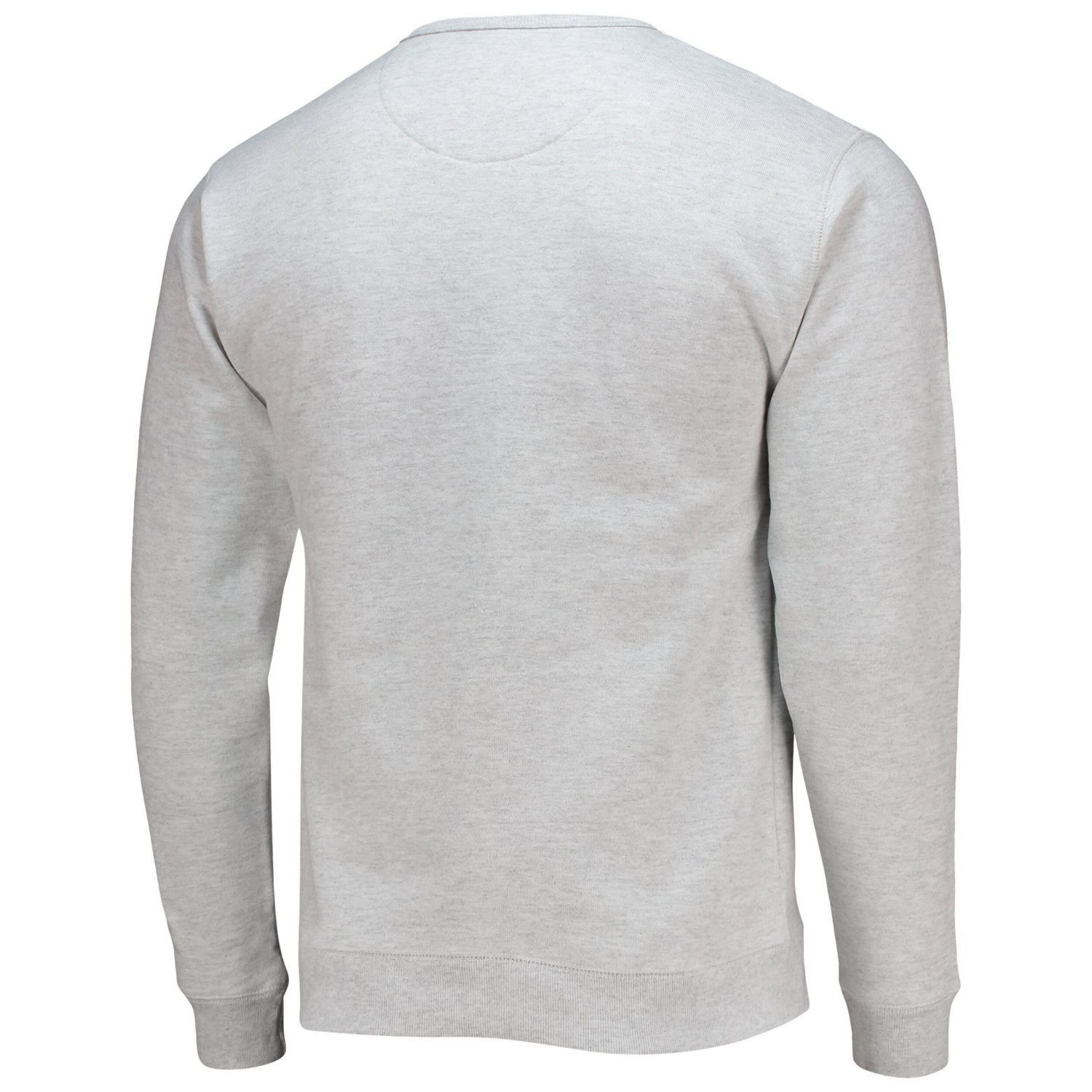 League Collegiate Wear Heathered Gray Miami Hurricanes Upperclassman Pocket Pullover Sweatshirt - view number 3
