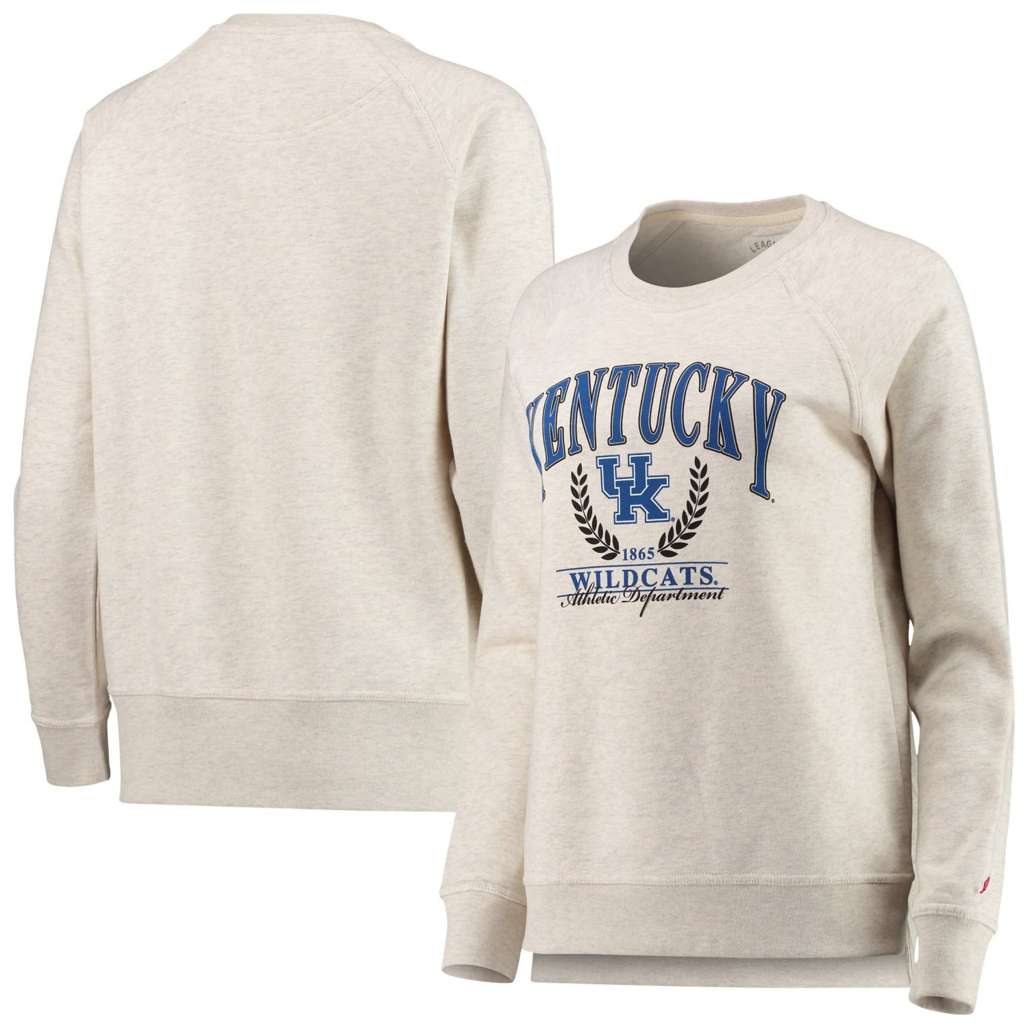 League Collegiate Wear Kentucky Wildcats Academy Raglan Pullover Sweatshirt - view number 1