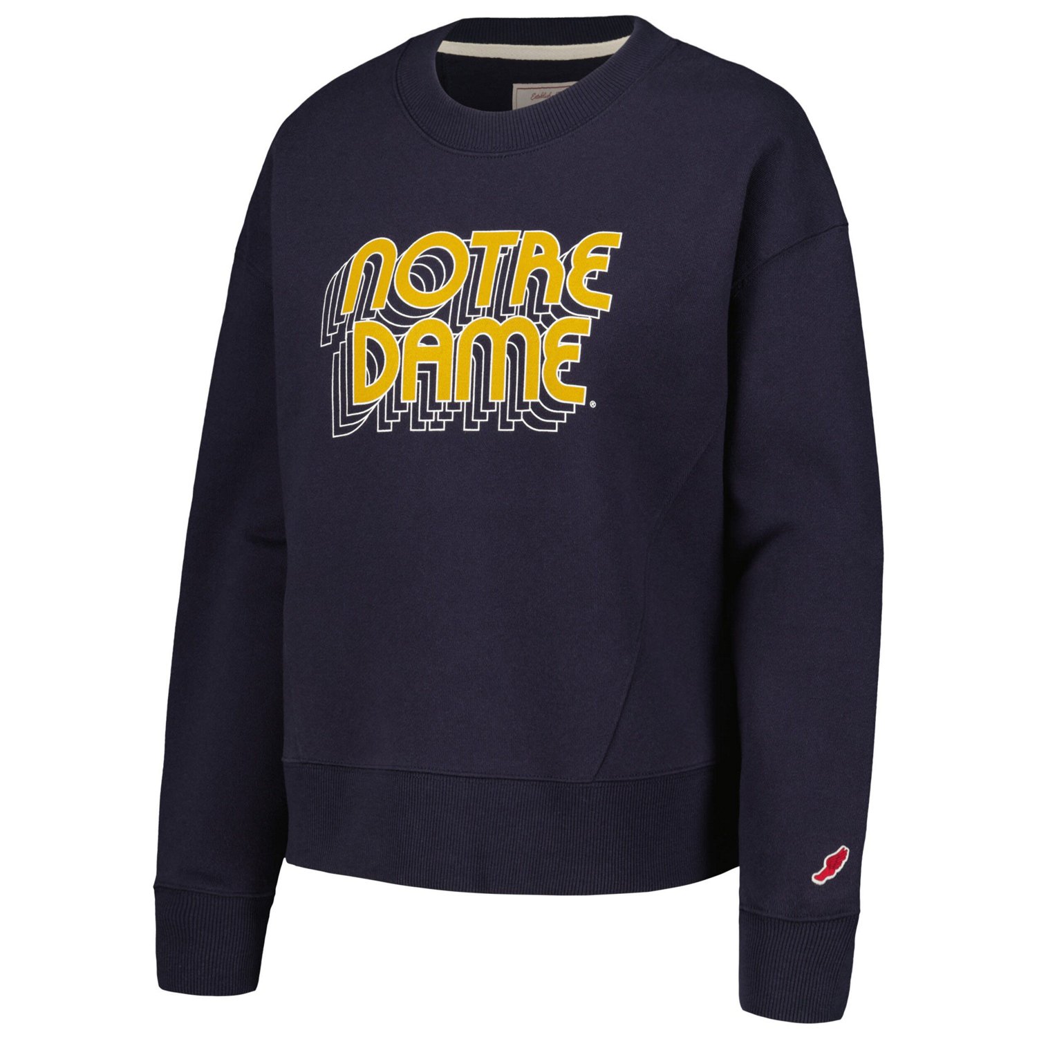 League Collegiate Wear Notre Dame Fighting Irish Boxy Pullover Sweatshirt - view number 2
