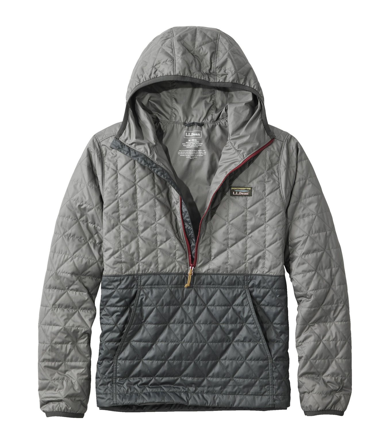 Ll bean insulated on sale pullover