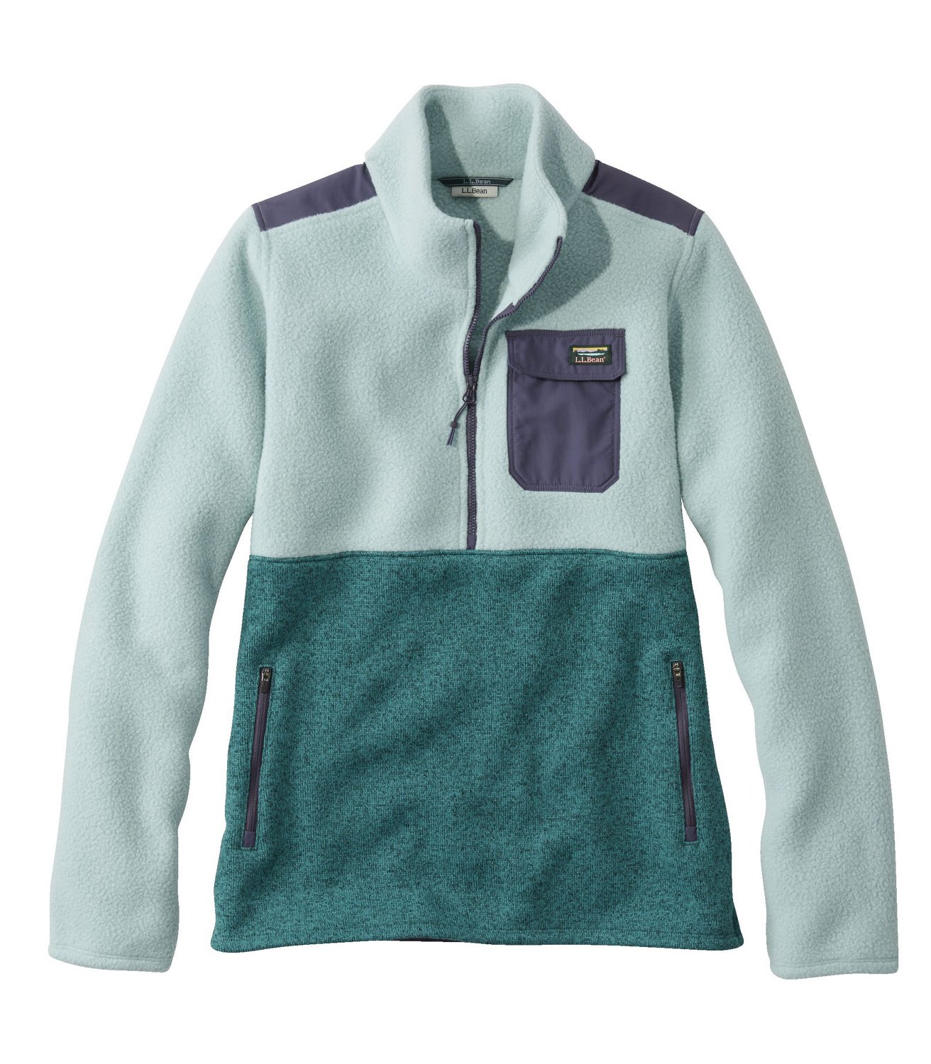 Women's L.L.Bean Sweater Fleece Full-Zip Jacket, Sweatshirts & Fleece at  L.L.Bean