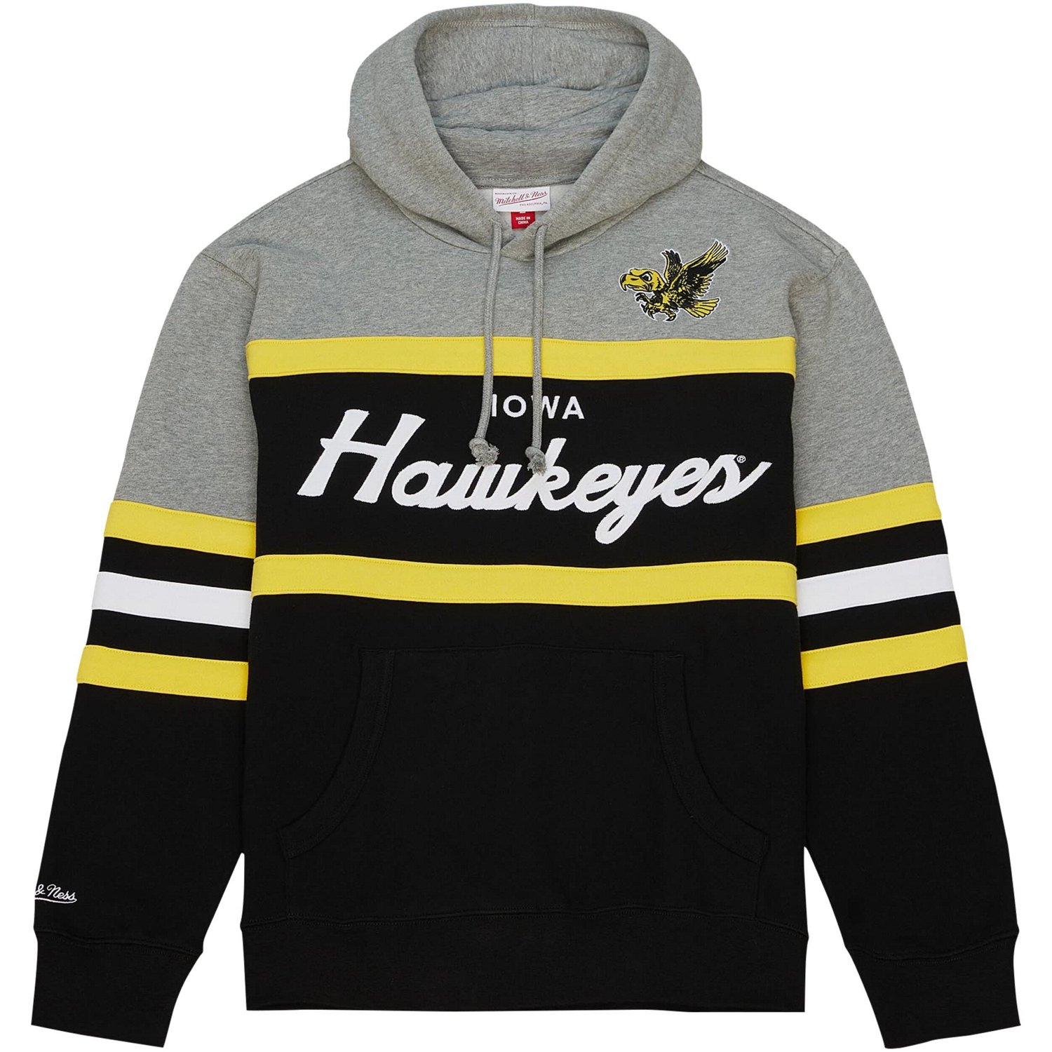 Mitchell  Ness Iowa Hawkeyes Head Coach Pullover Hoodie