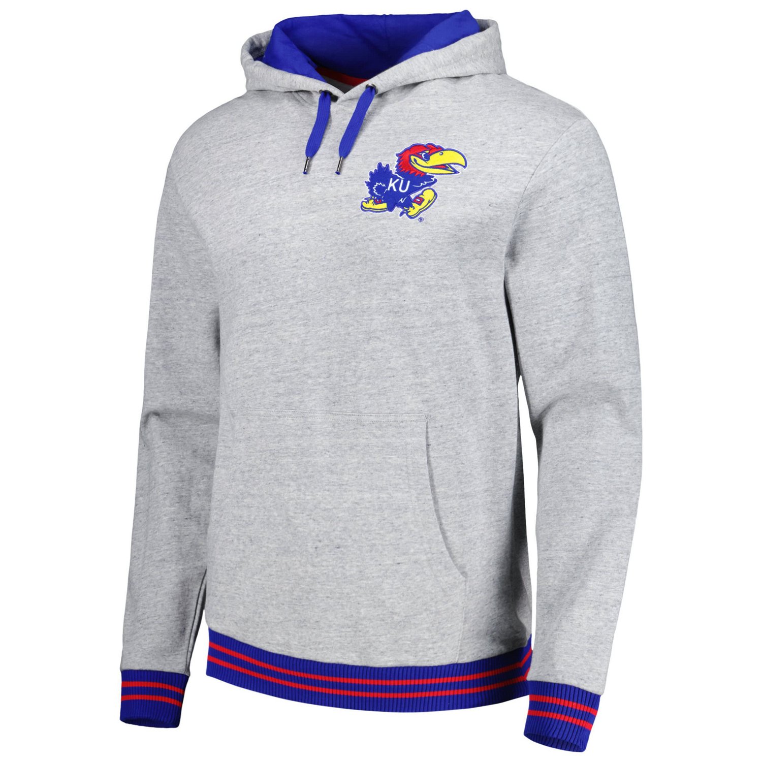 Mitchell  Ness Kansas Jayhawks Pullover Hoodie