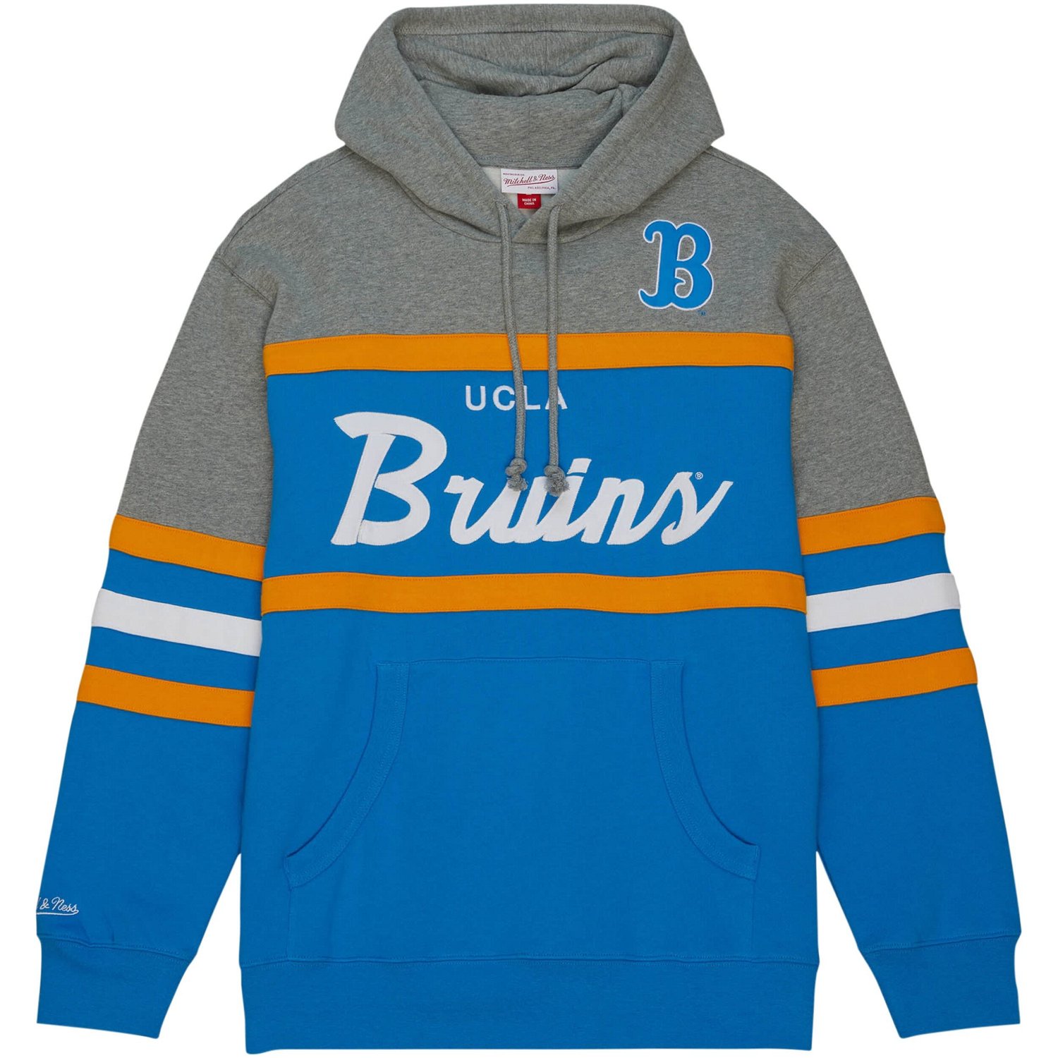 Mitchell  Ness Light UCLA Bruins Head Coach Pullover Hoodie - view number 2