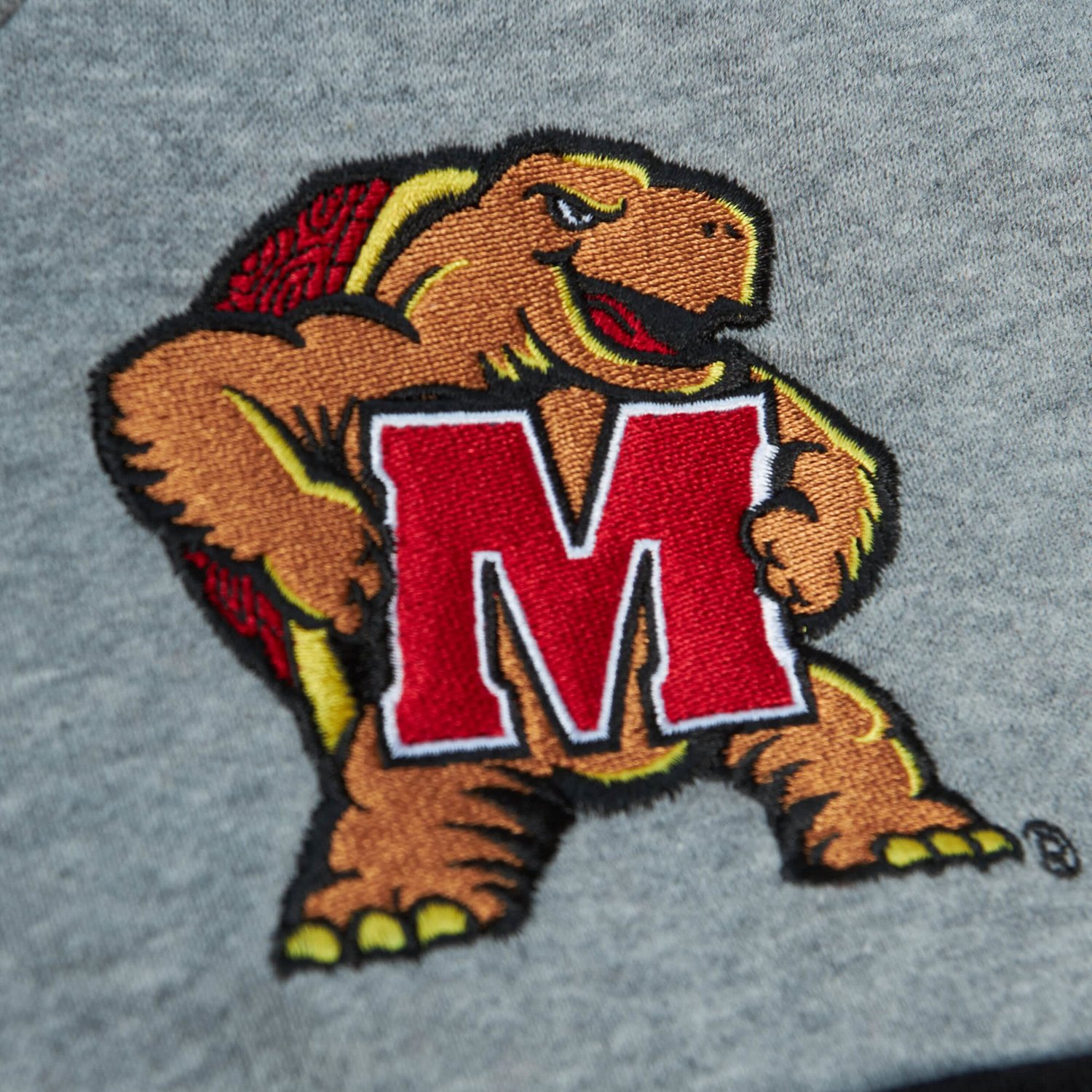 Mitchell  Ness Maryland Terrapins Head Coach Pullover Hoodie