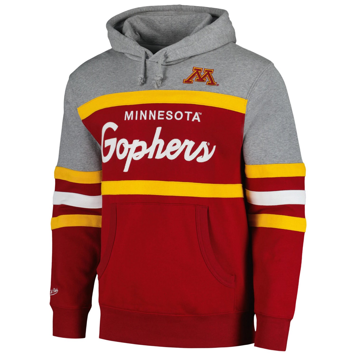 Mitchell  Ness Minnesota Golden Gophers Head Coach Pullover Hoodie                                                               - view number 2