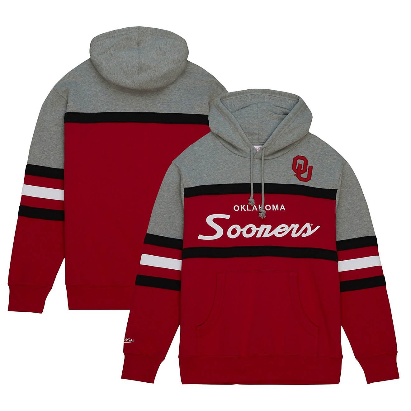 Mitchell  Ness Oklahoma Sooners Head Coach Pullover Hoodie                                                                       - view number 1