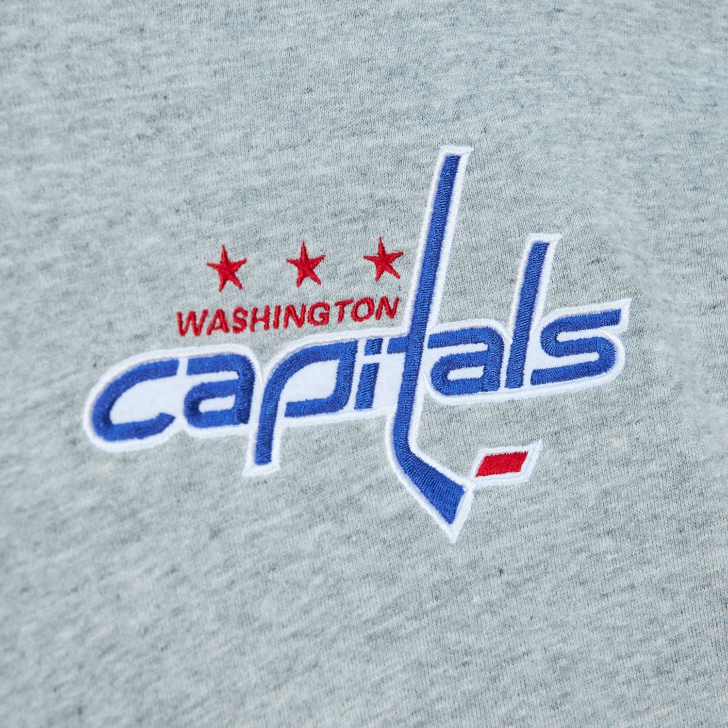 Mitchell  Ness Washington Capitals Classic French Terry Pullover Hoodie