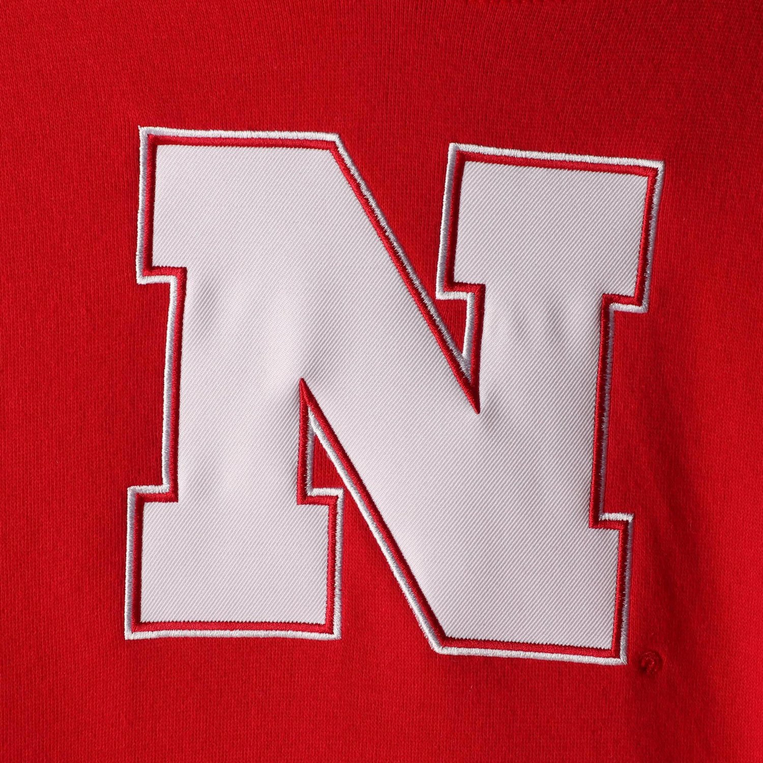 Nebraska Huskers Team Big Logo Pullover Hoodie - view number 4