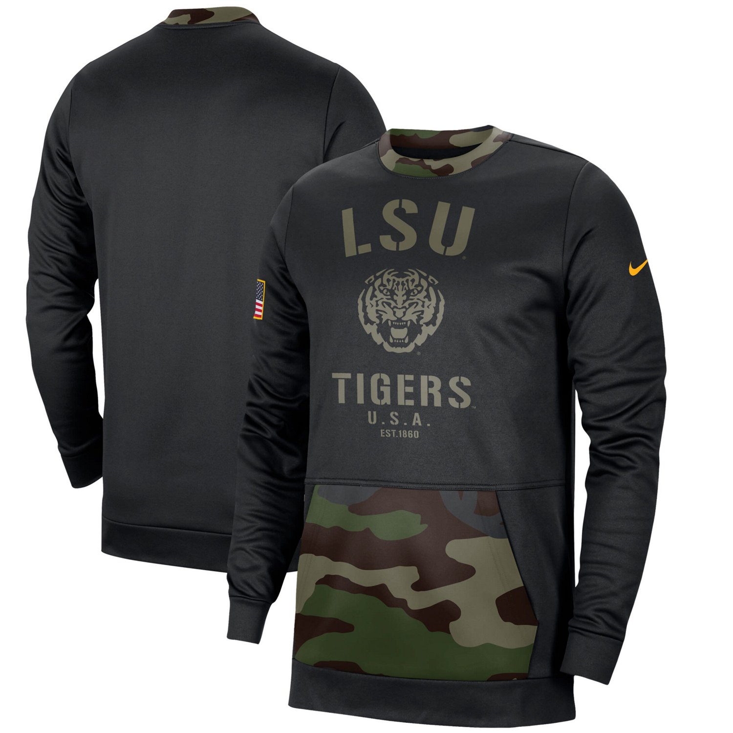 Nike on sale military sweatshirts