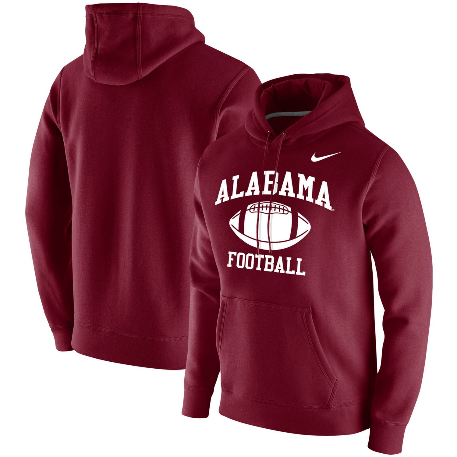 Alabama football store zip up hoodies