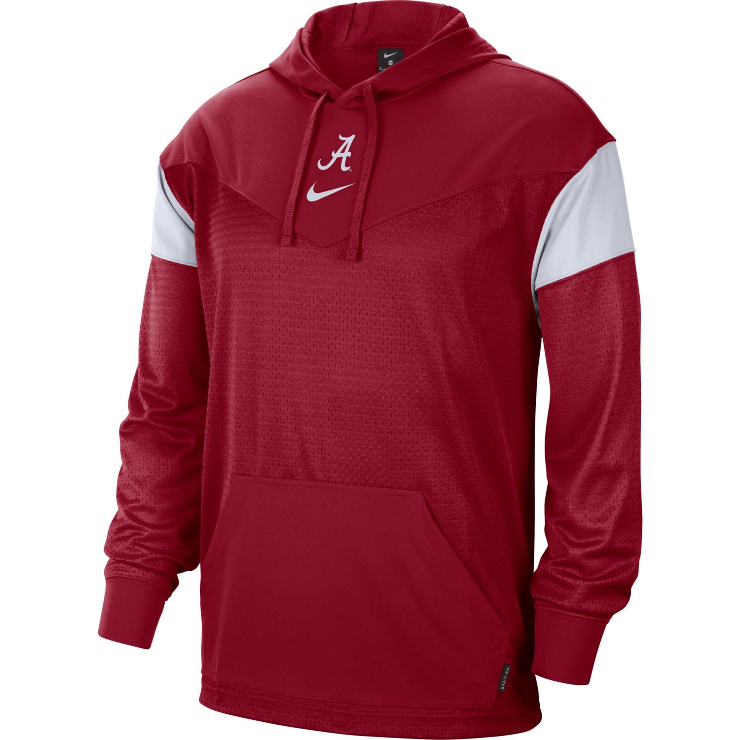 Nike Alabama Tide Sideline Jersey Pullover Hoodie - view number 2