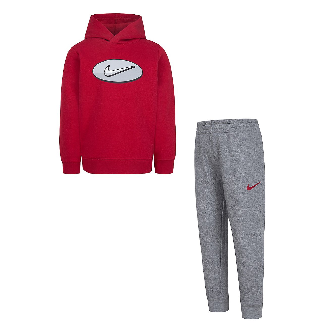 Nike Boys' Sportswear Block Fleece Hoodie Set                                                                                    - view number 1