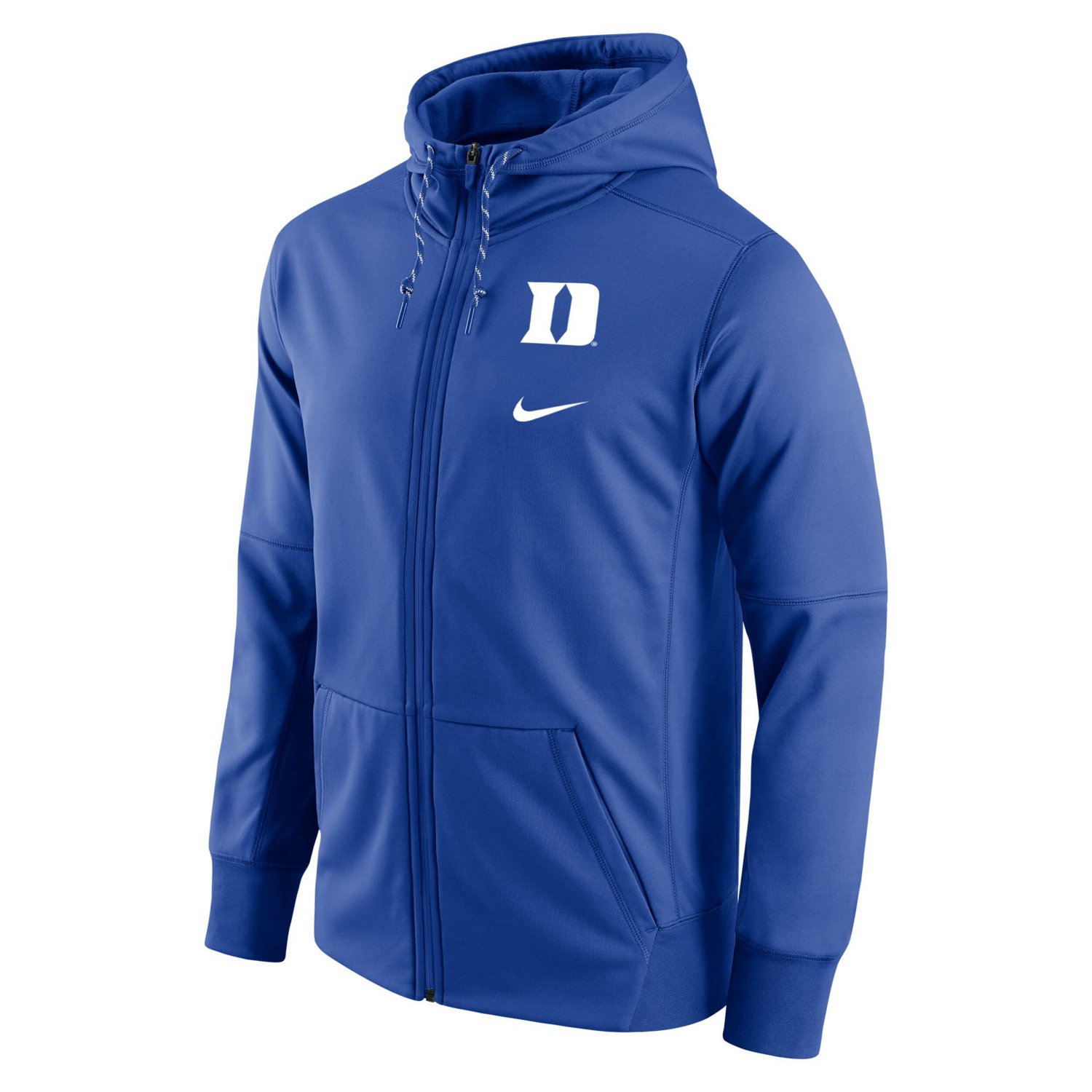 Nike Duke Blue Devils Tonal Logo Stack Performance Full-Zip Hoodie - view number 2