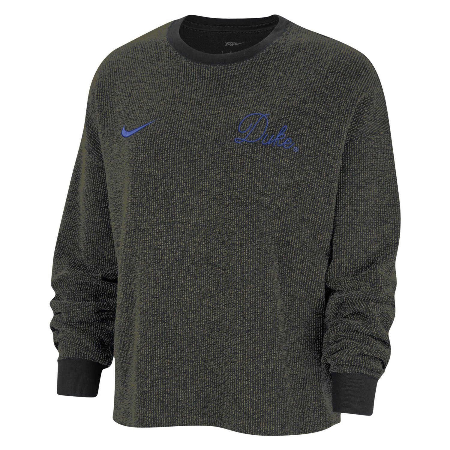 Nike Duke Blue Devils Yoga Script Pullover Sweatshirt - view number 2