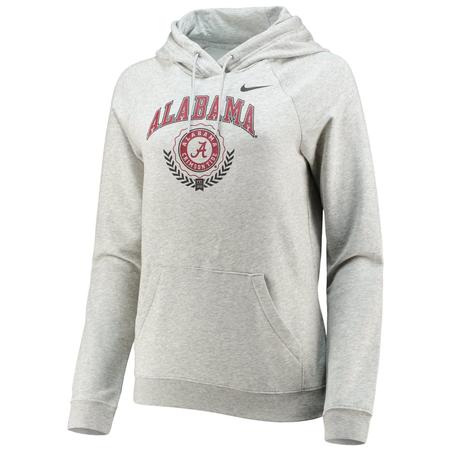  Atlanta Varsity Style Red Text with White Outline Pullover  Hoodie : Sports & Outdoors