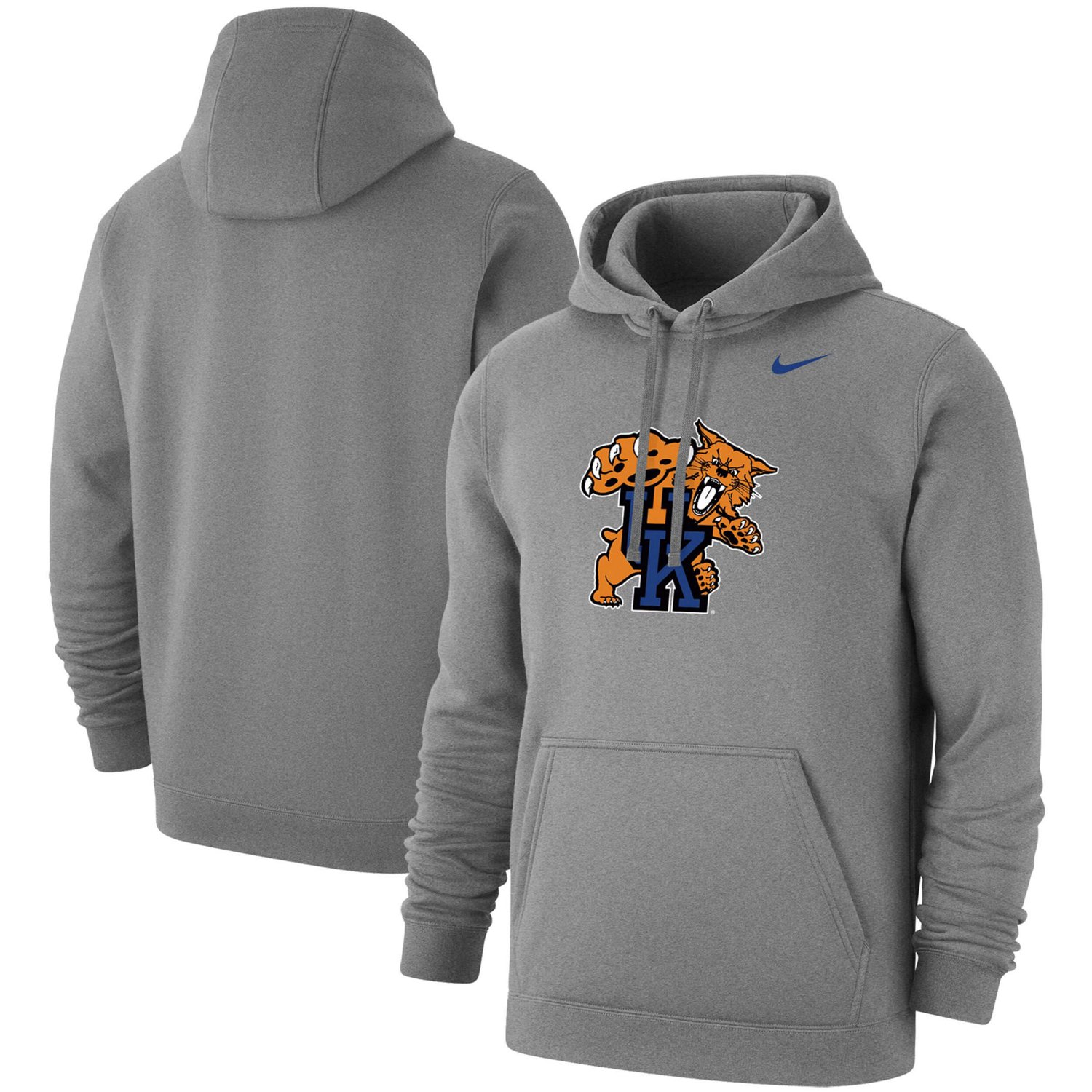 Men's Kansas City Royals Nike Light Blue Alternate Logo Club Pullover Hoodie