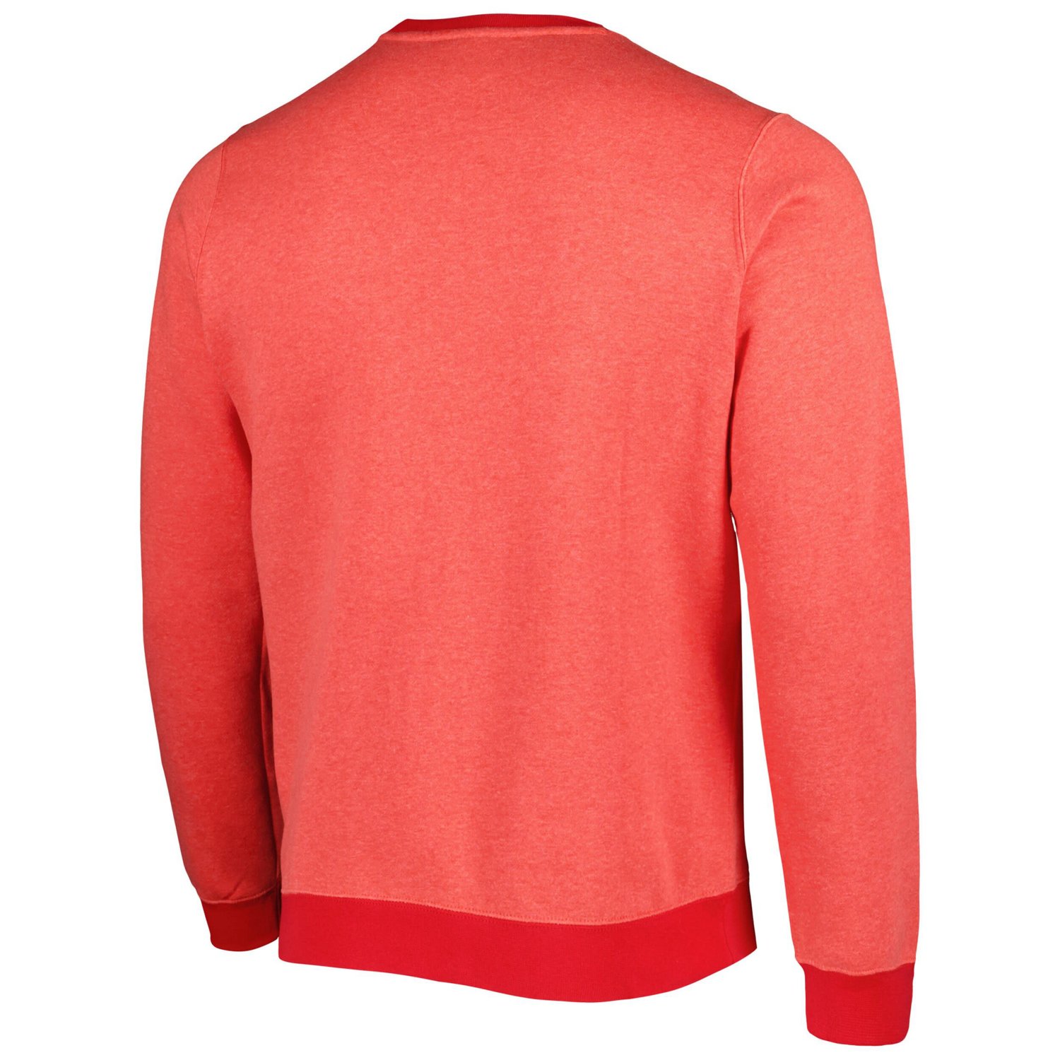 Nike Heathered Ohio State Buckeyes Vault Stack Club Fleece Pullover Sweatshirt - view number 3