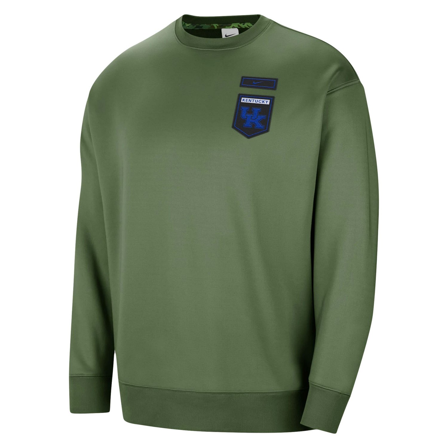 Nike Kentucky Wildcats Military Collection All-Time Performance Crew Pullover Sweatshirt                                         - view number 2