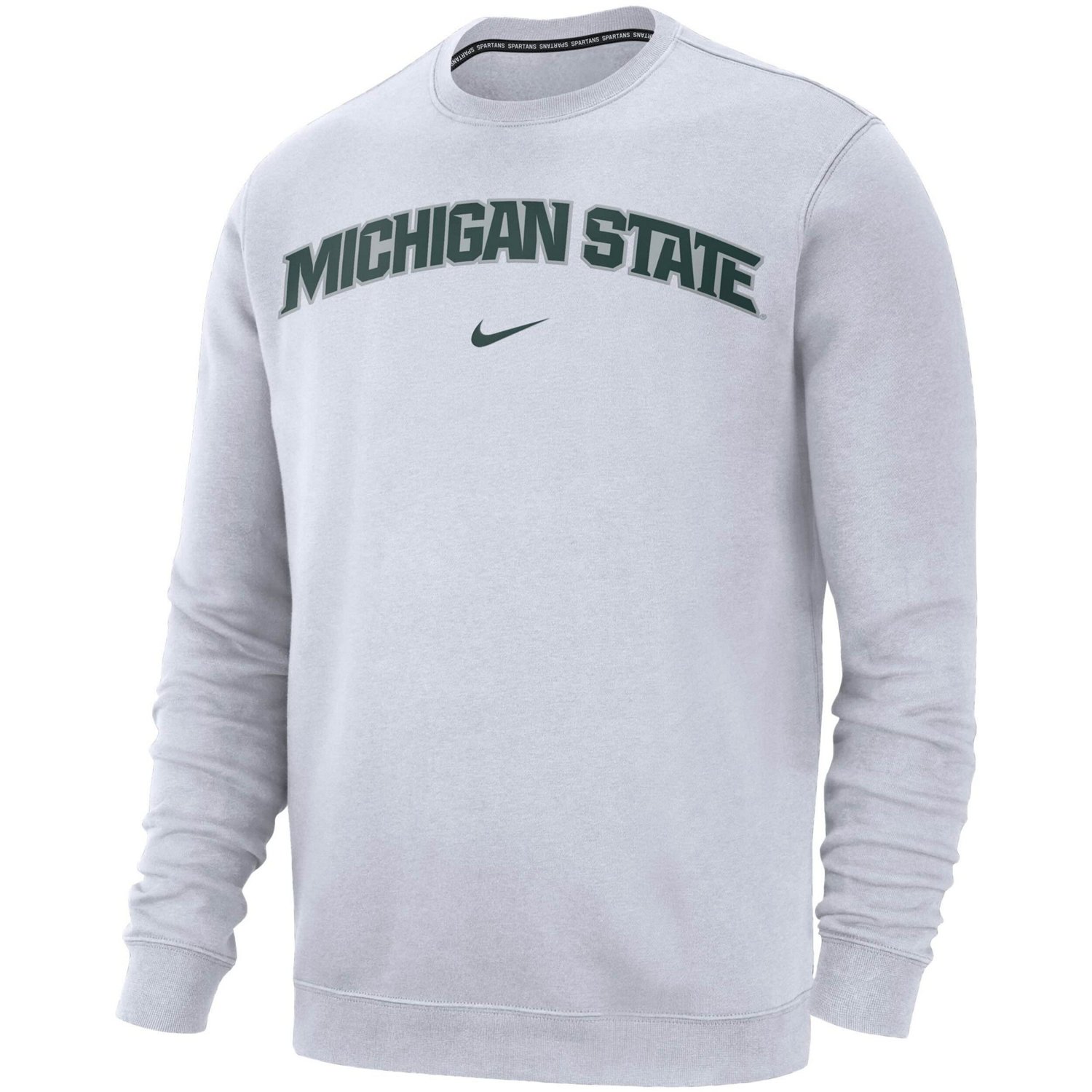 Nike Michigan State Spartans Club Fleece Sweatshirt - view number 2