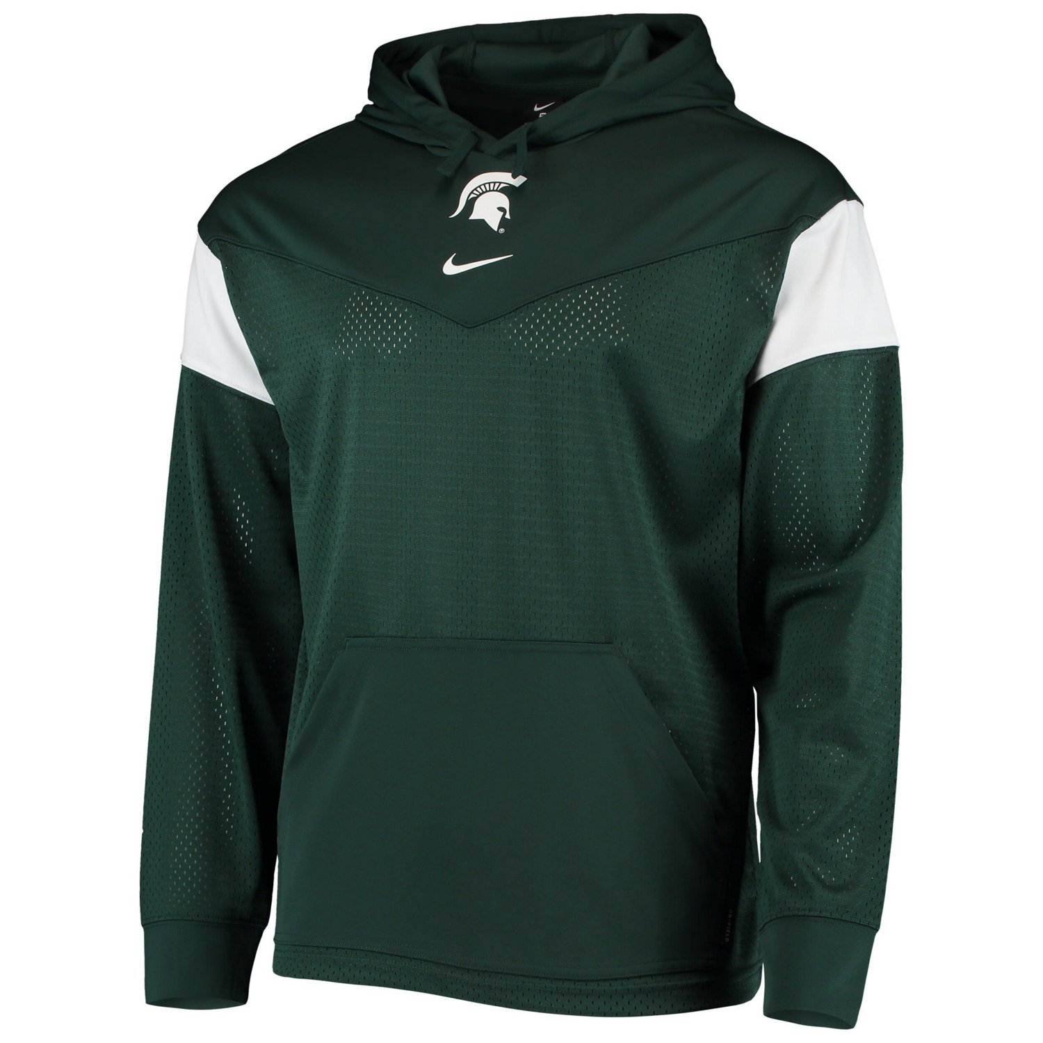 Nike Michigan State Spartans Sideline Jersey Pullover Hoodie