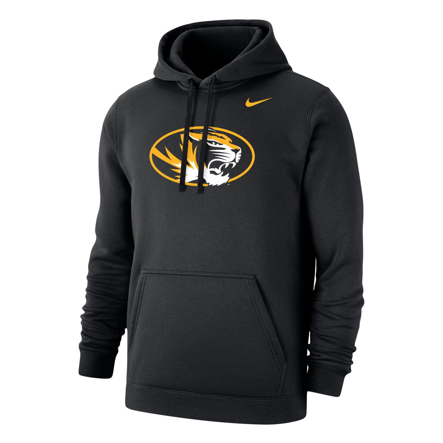 Nike Missouri Tigers Logo Club Pullover Hoodie                                                                                   - view number 2
