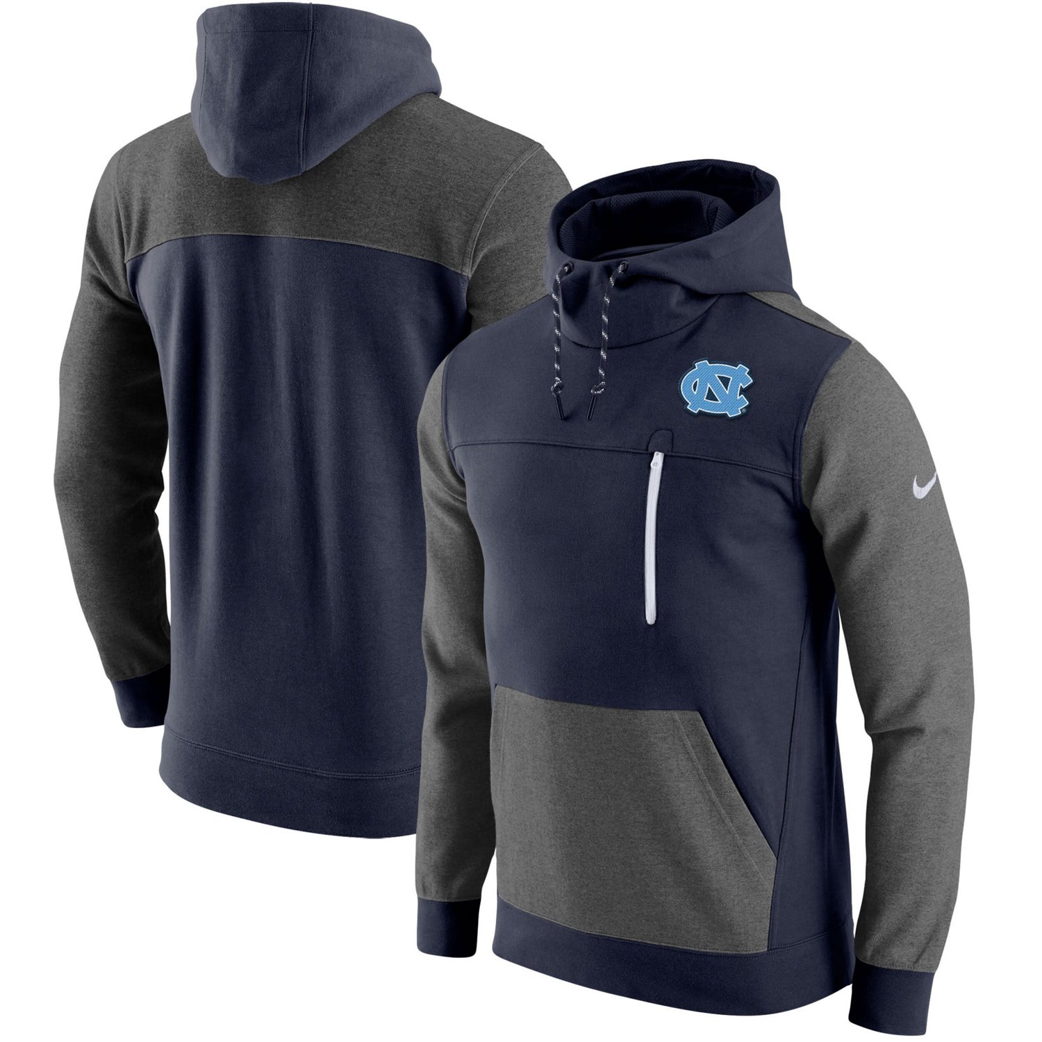 Nike North Carolina Tar Heels AV-15 20 Slim Fit Pullover Hoodie                                                                  - view number 1